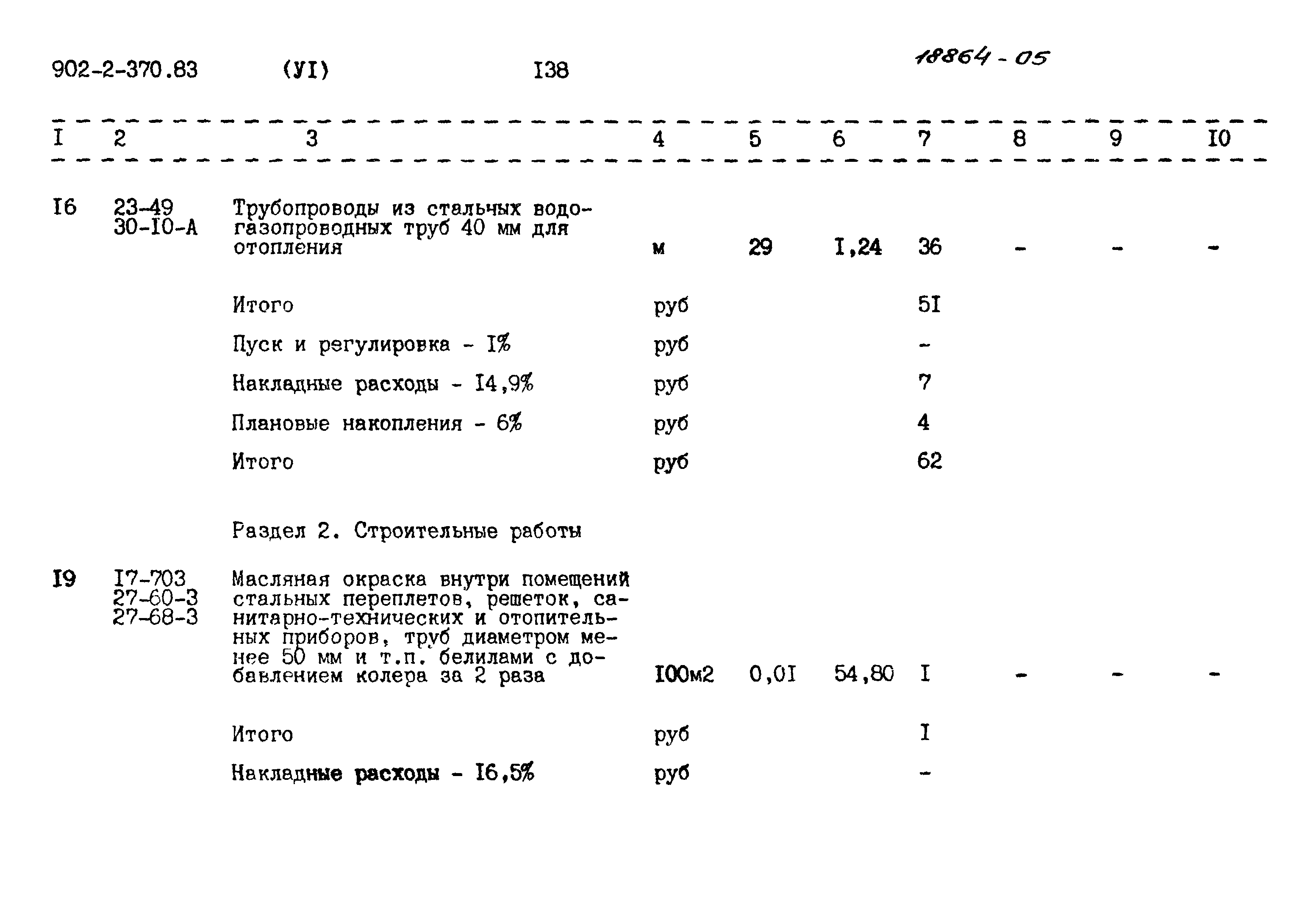 Типовой проект 902-2-370.83