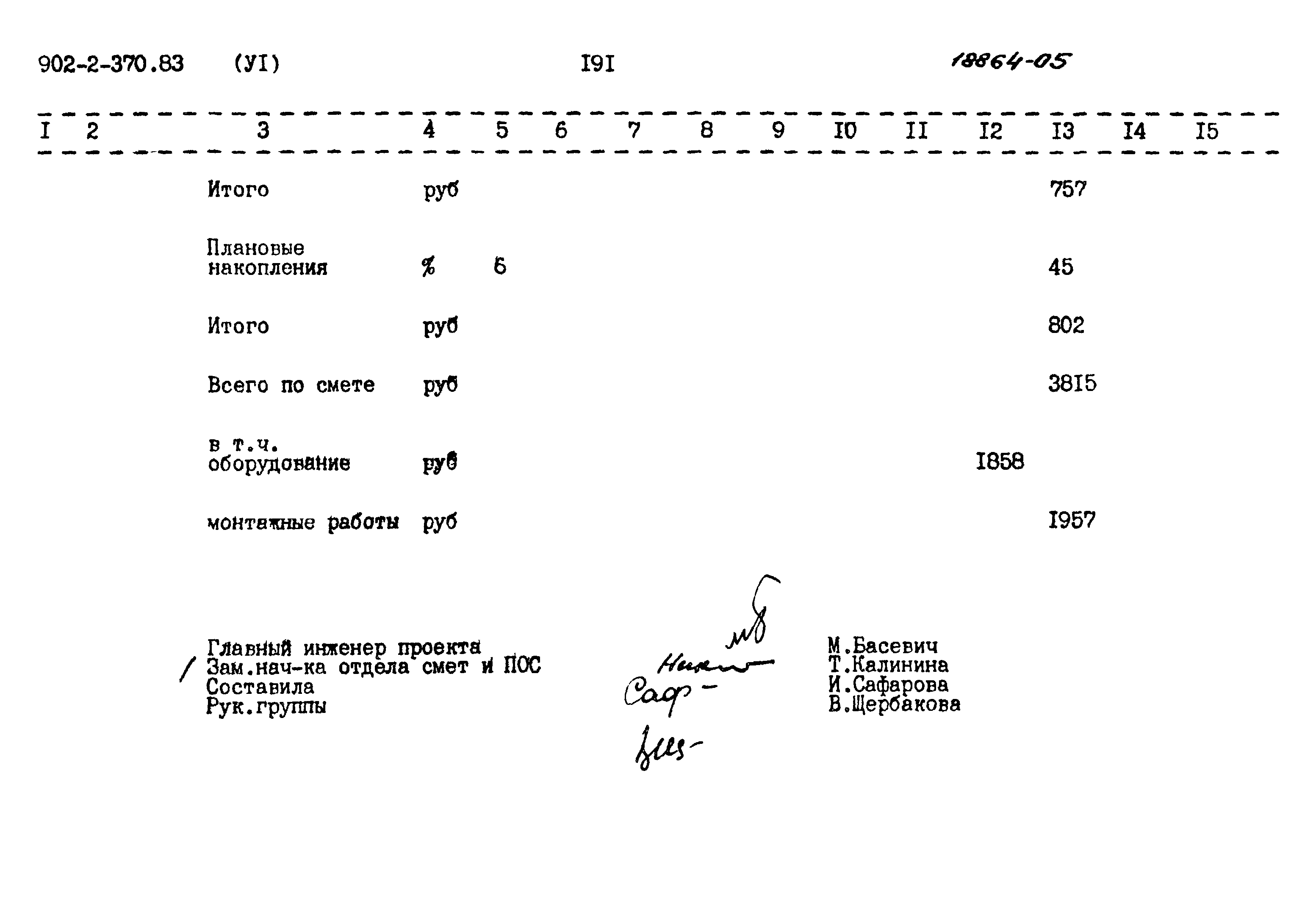 Типовой проект 902-2-370.83