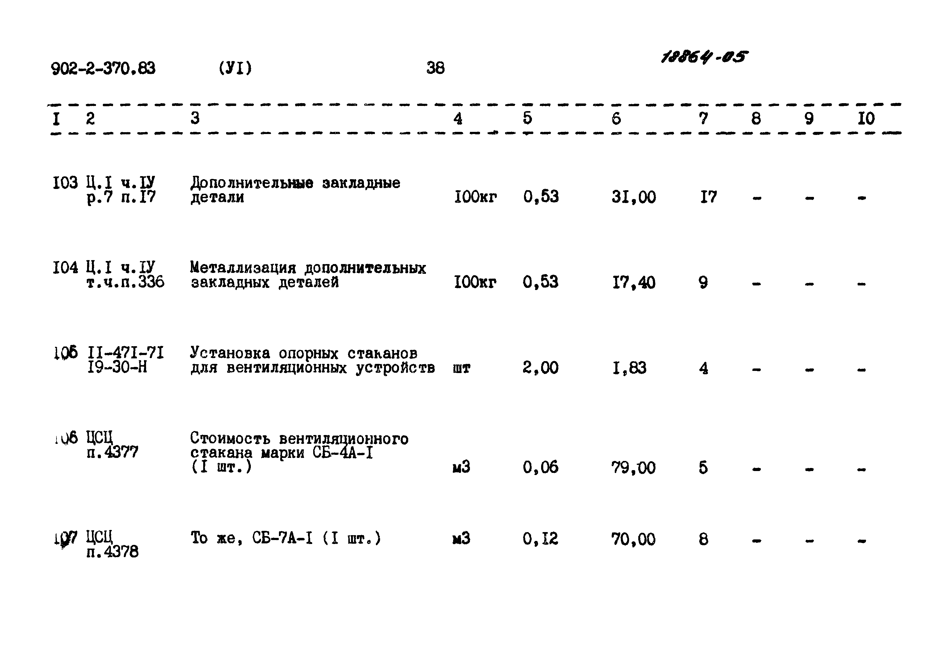 Типовой проект 902-2-370.83