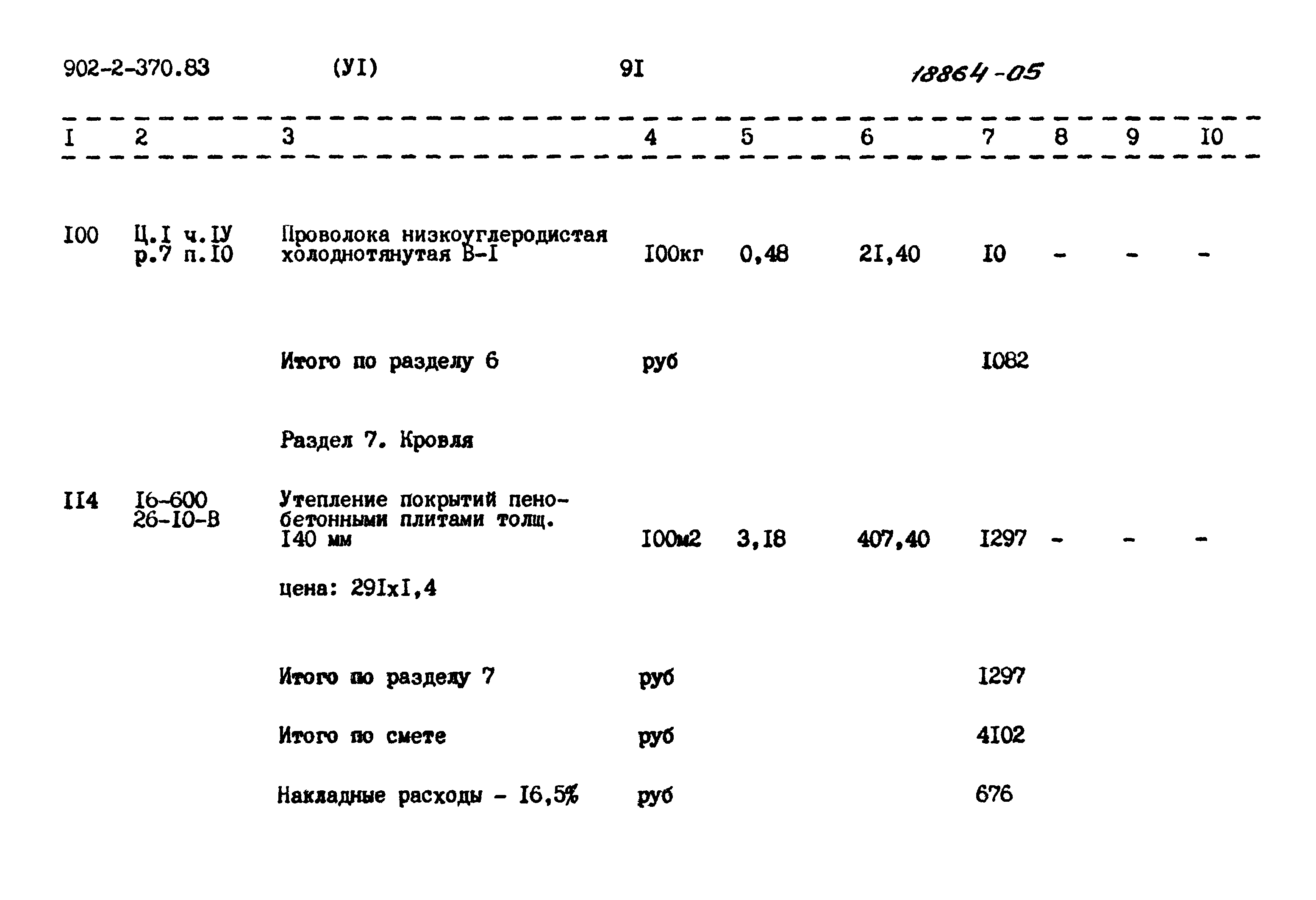 Типовой проект 902-2-370.83