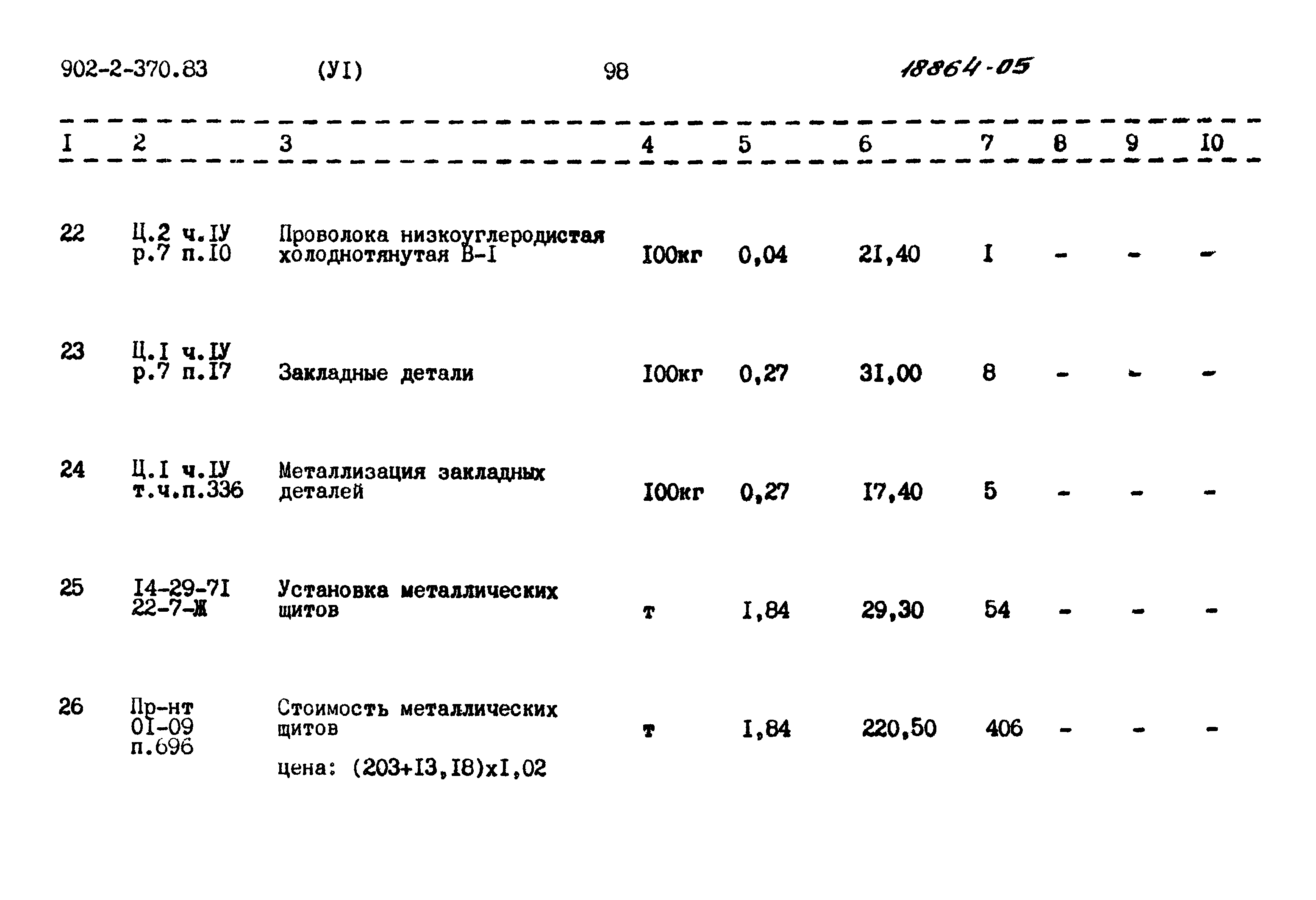 Типовой проект 902-2-370.83