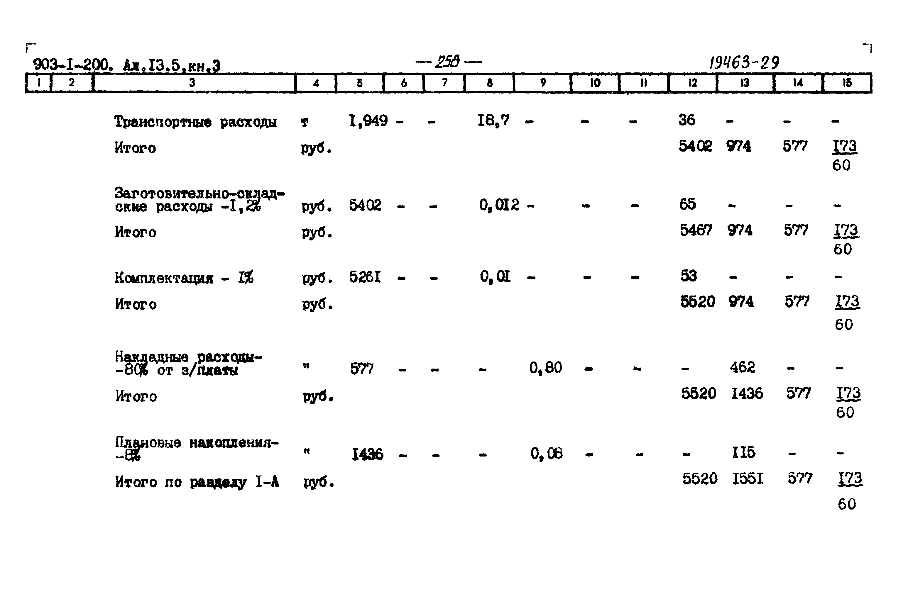 Типовой проект 903-1-200