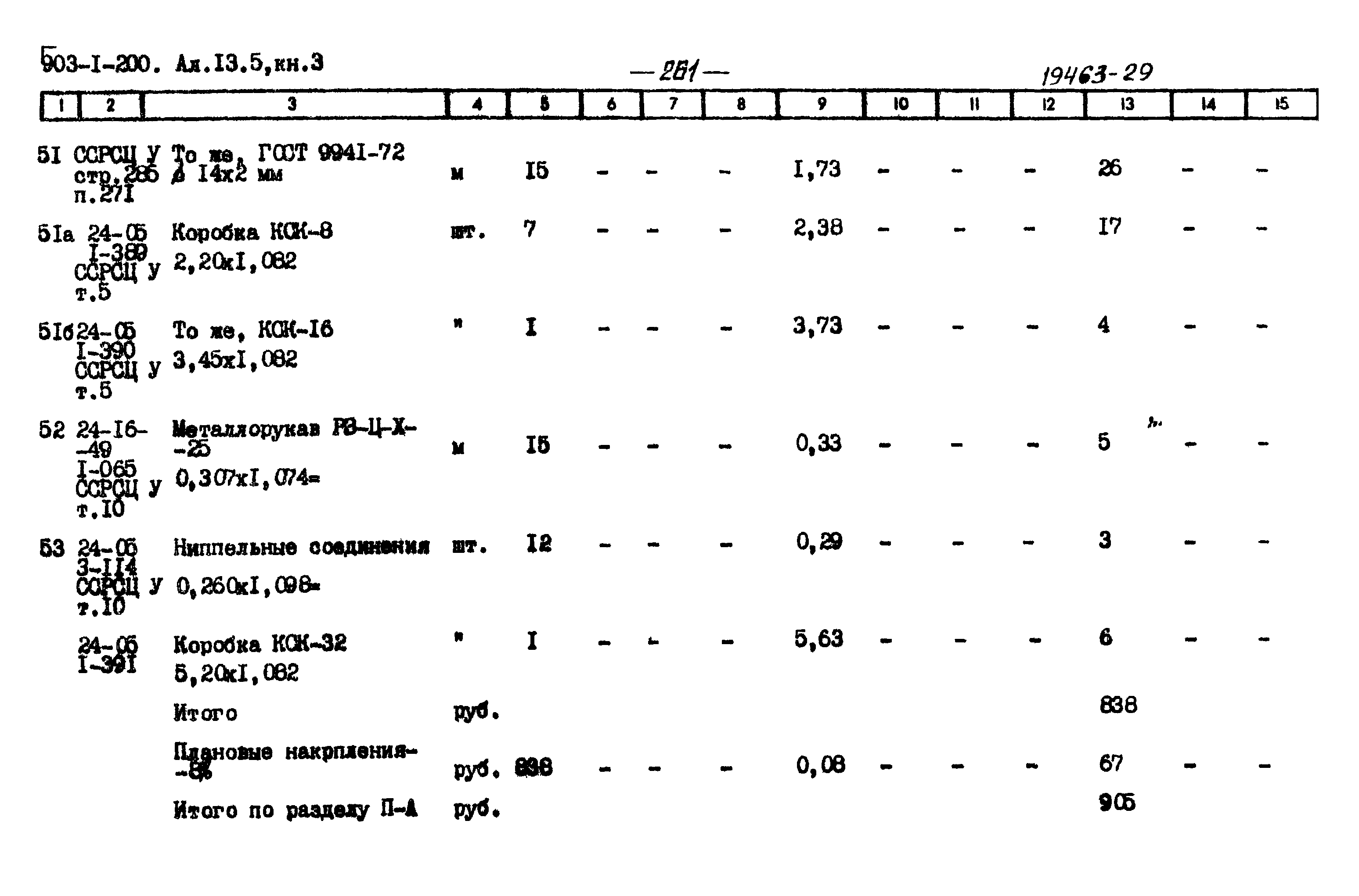 Типовой проект 903-1-200