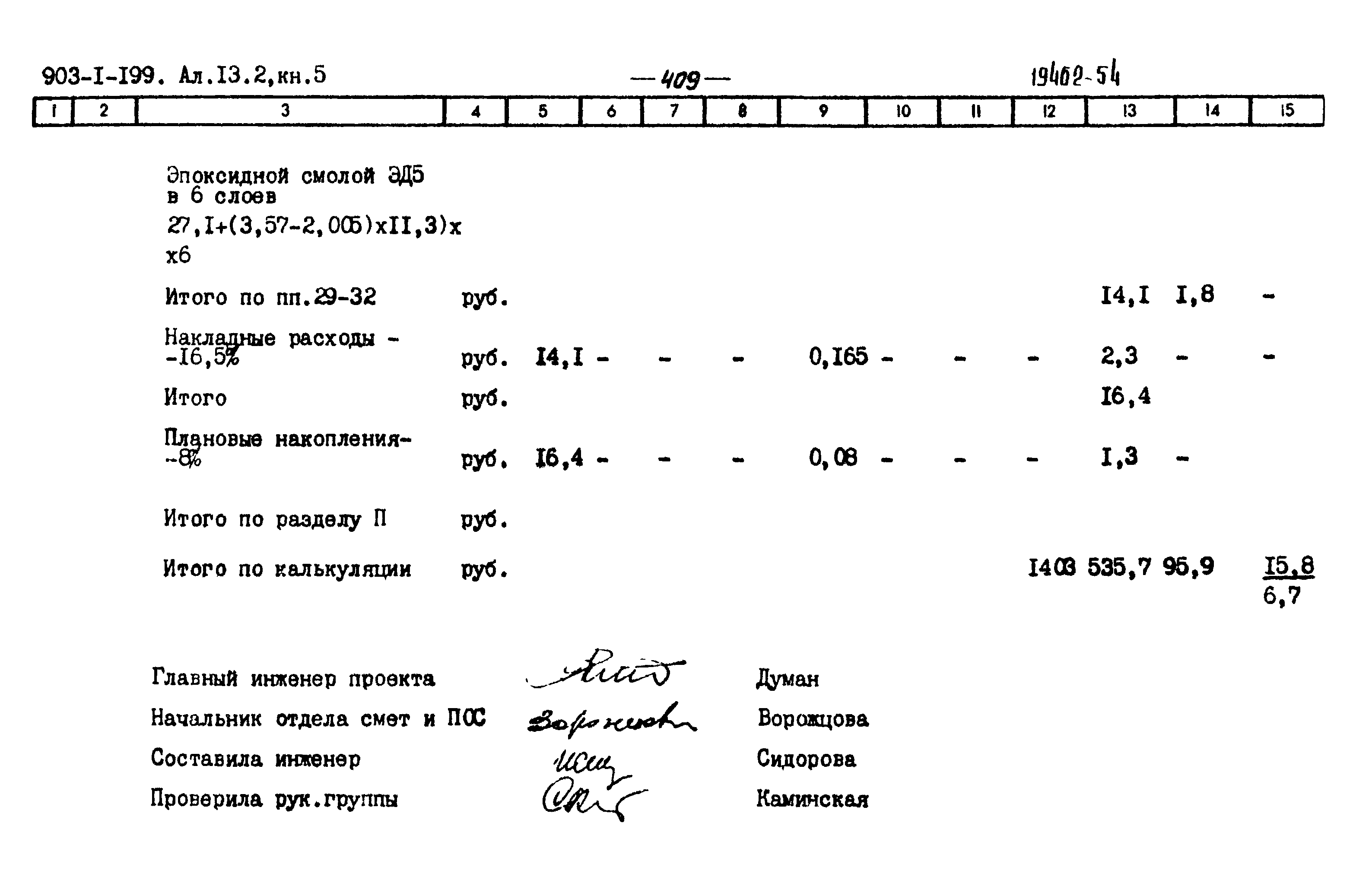 Типовой проект 903-1-200