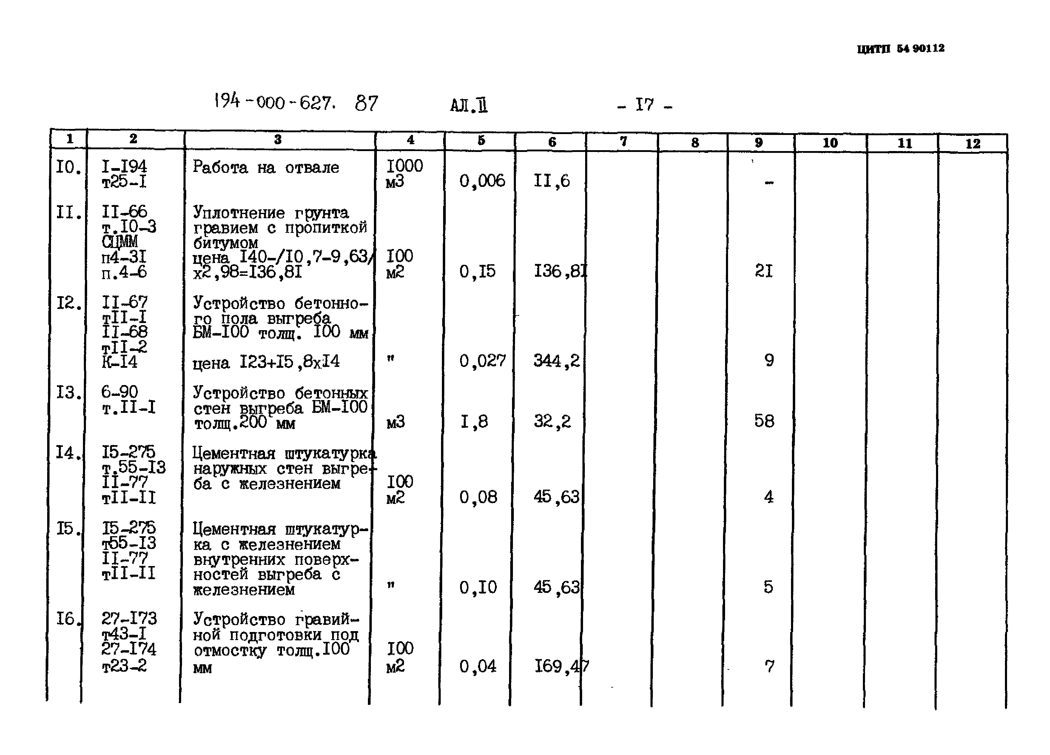 Типовой проект 194-000-627.87