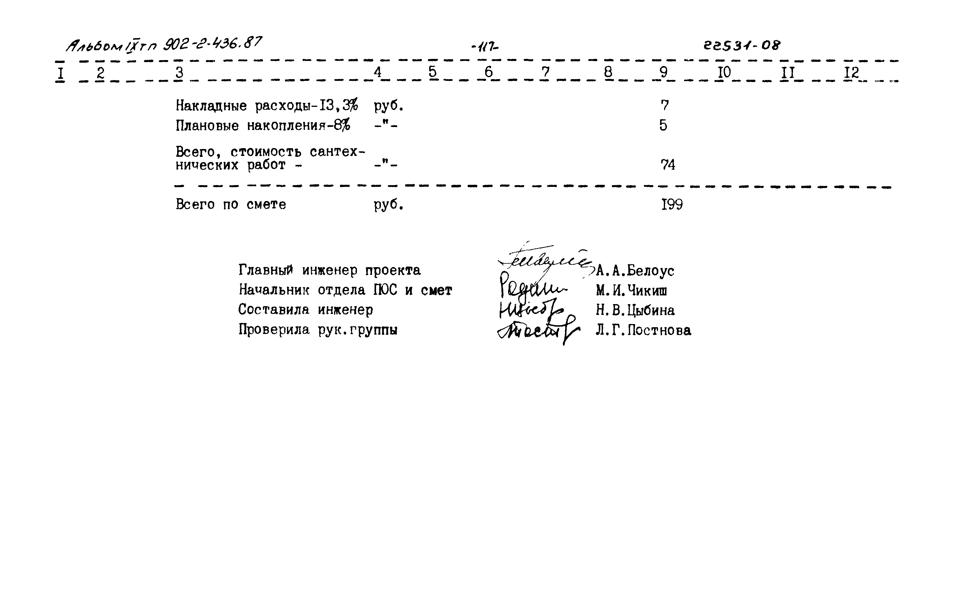 Типовой проект 902-2-436.87