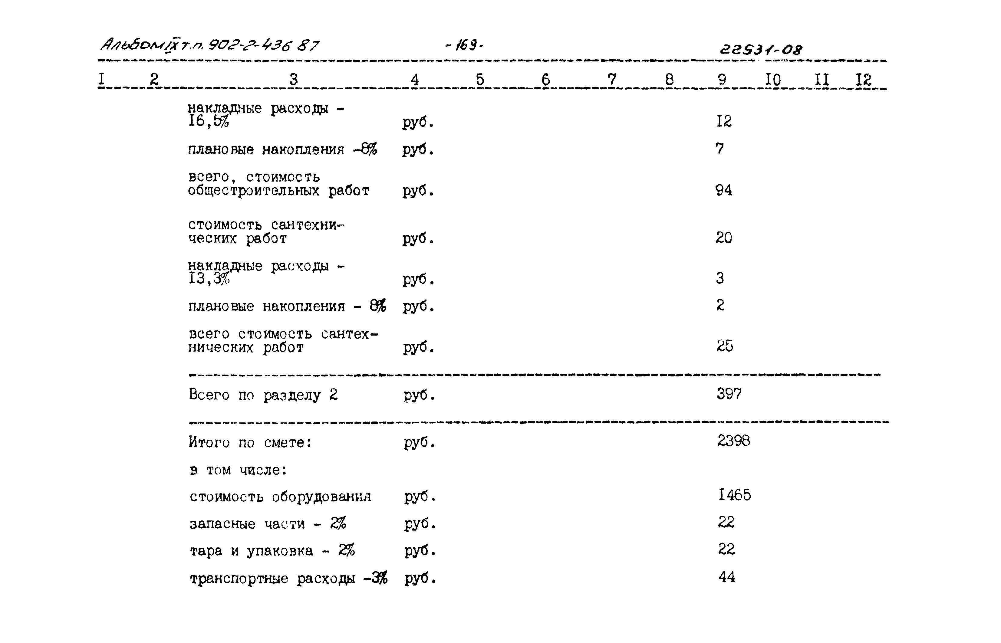 Типовой проект 902-2-436.87