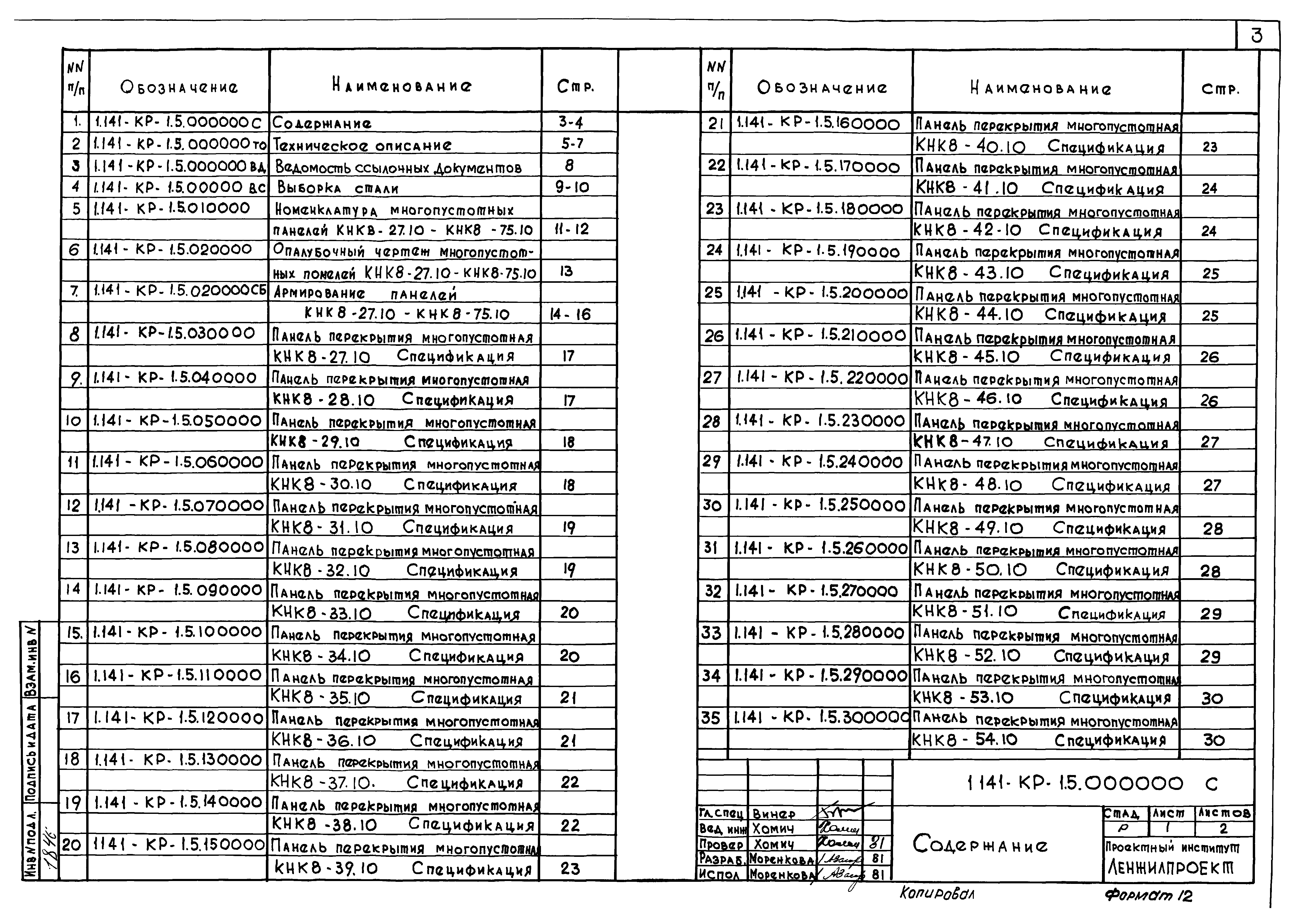 Серия 1.141-КР-1