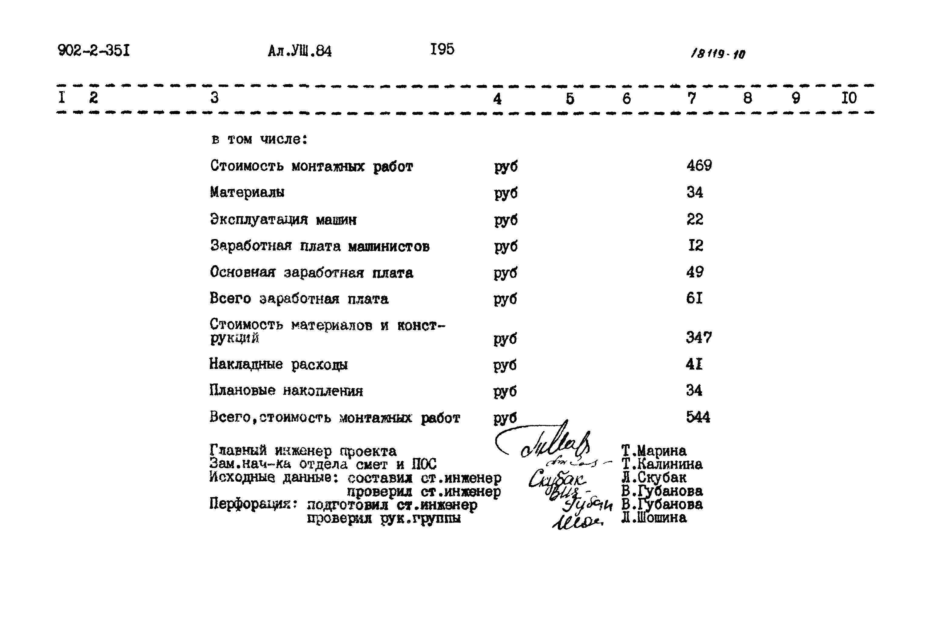 Типовой проект 902-2-351