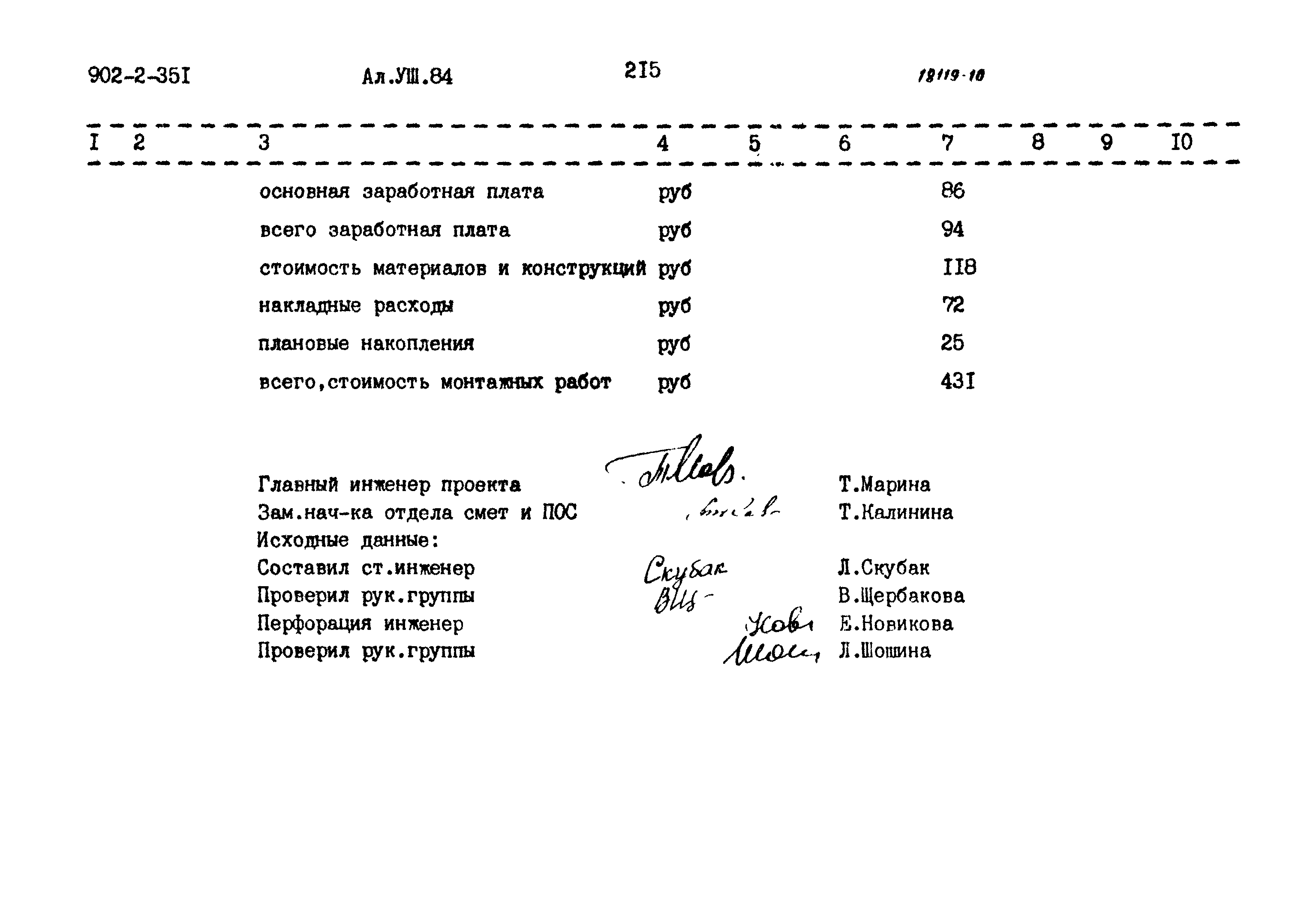 Типовой проект 902-2-351