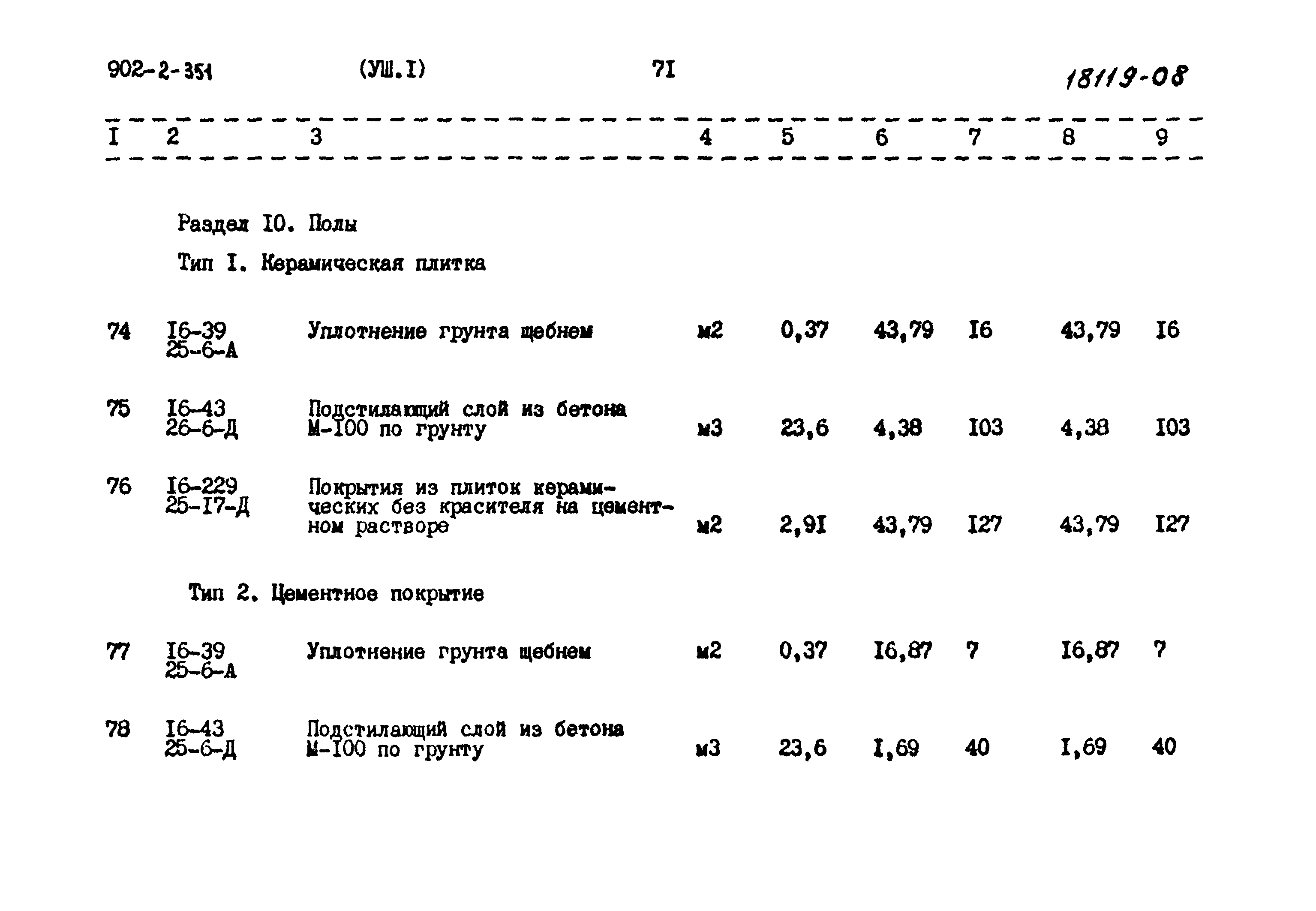 Типовой проект 902-2-351