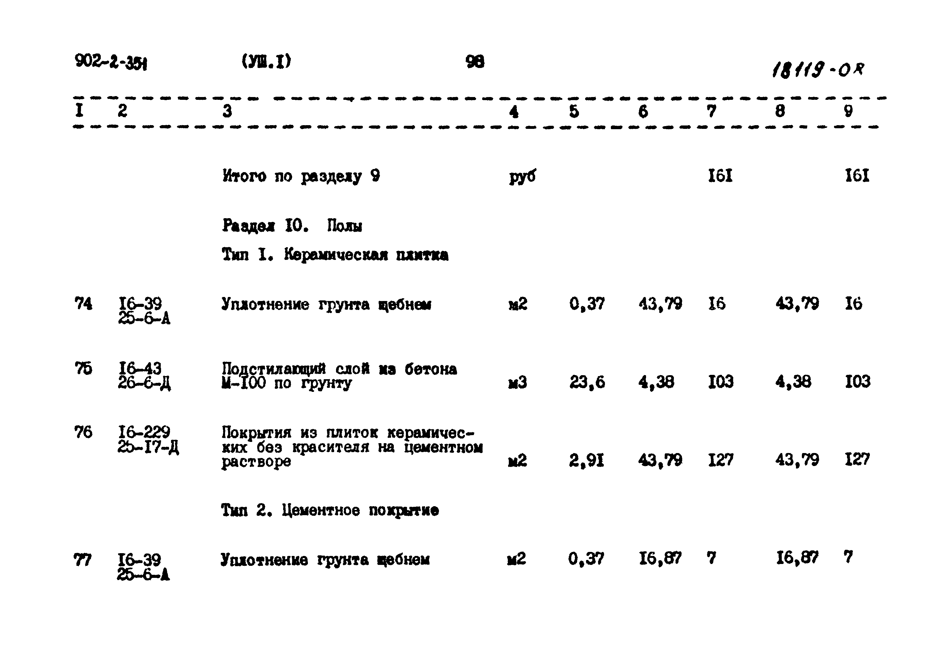 Типовой проект 902-2-351