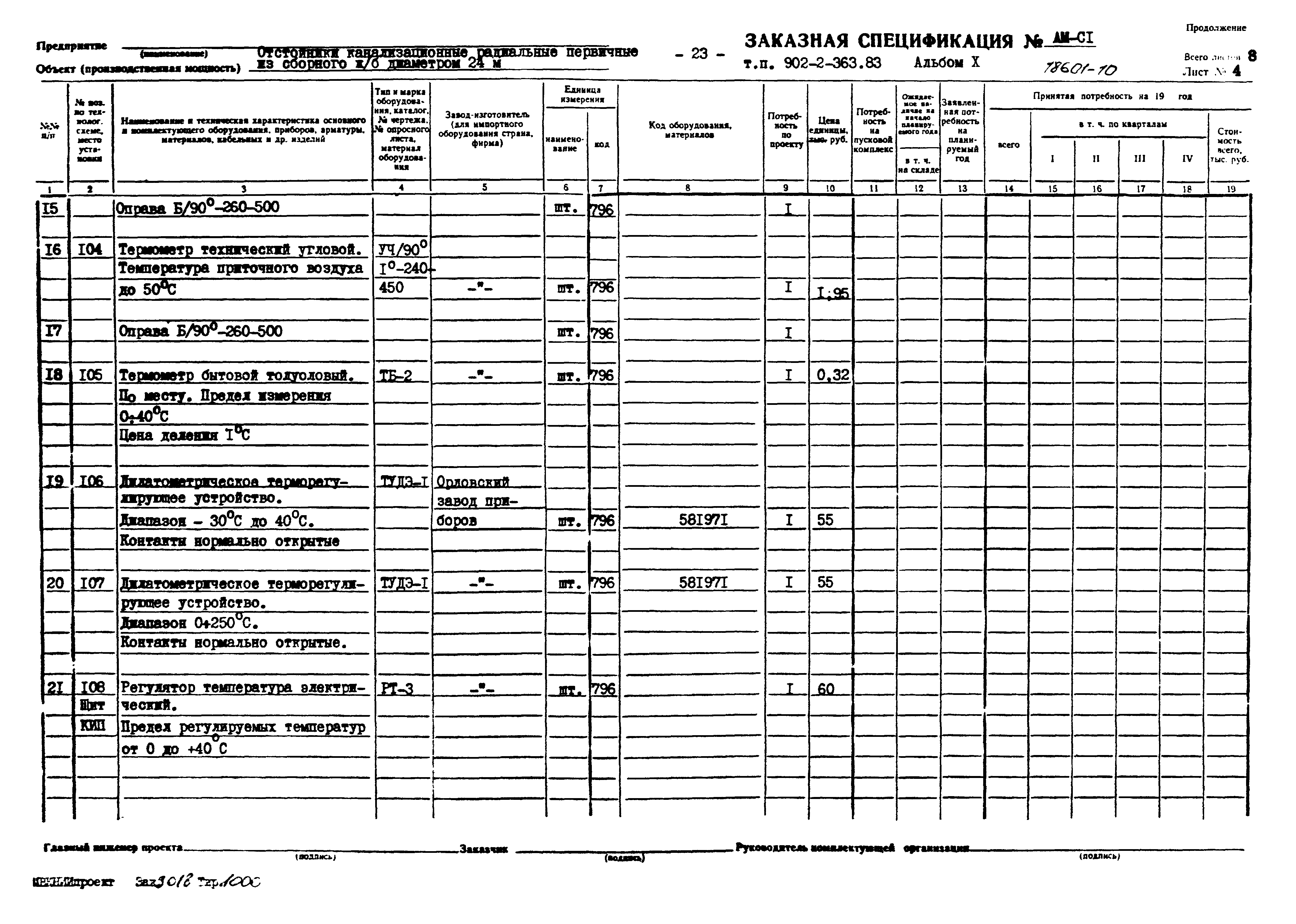 Типовой проект 902-2-363.83