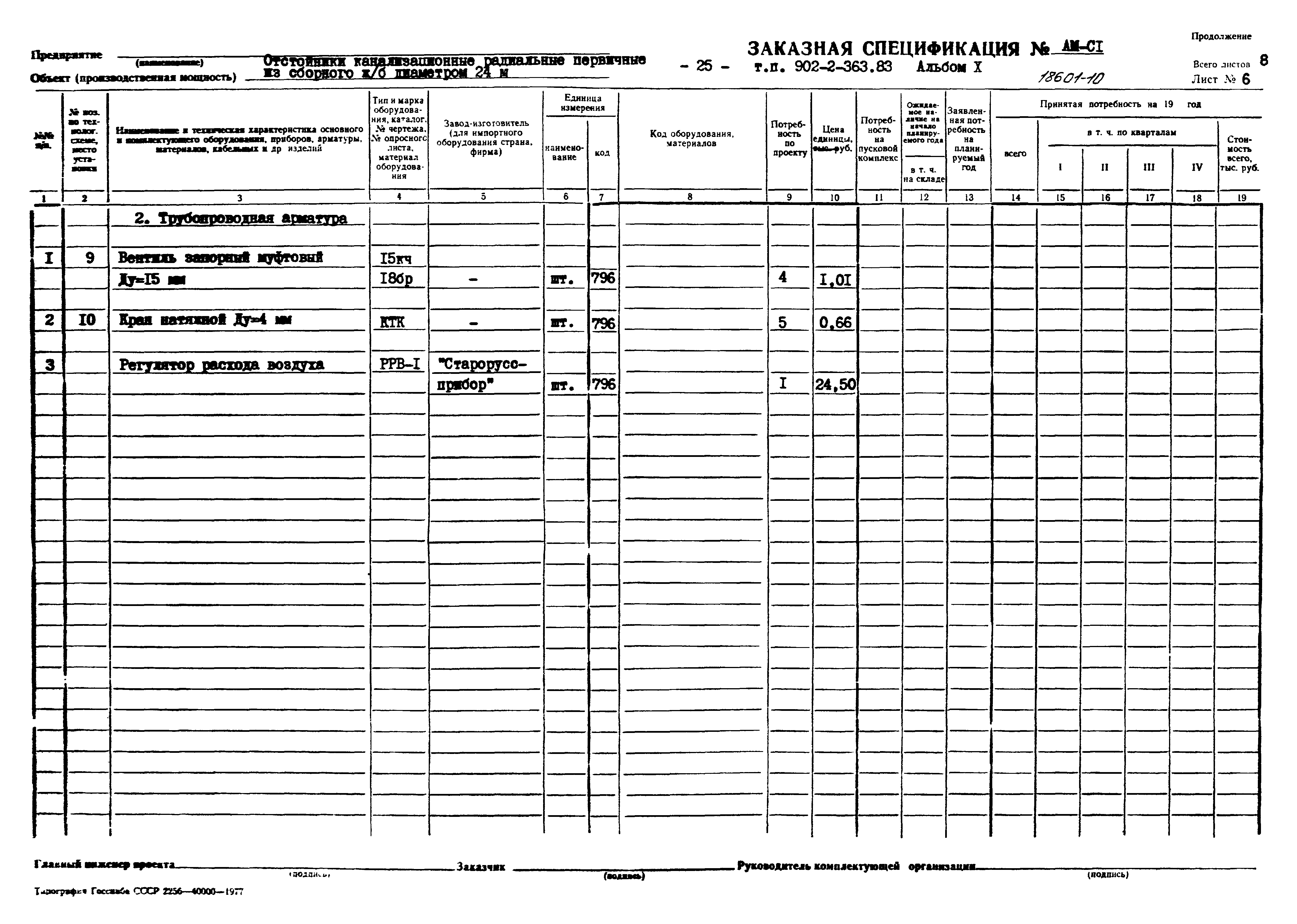 Типовой проект 902-2-363.83