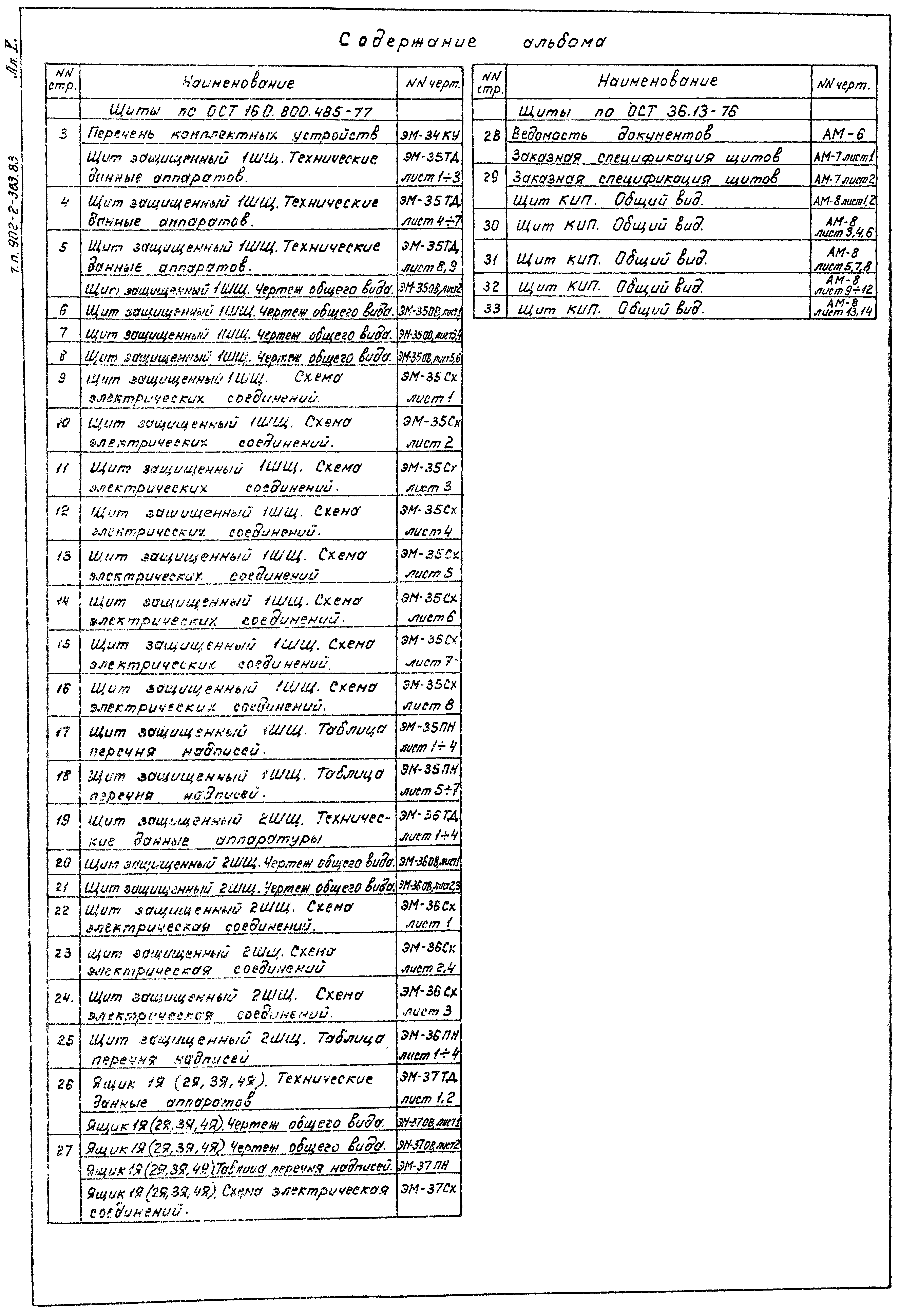 Типовой проект 902-2-363.83