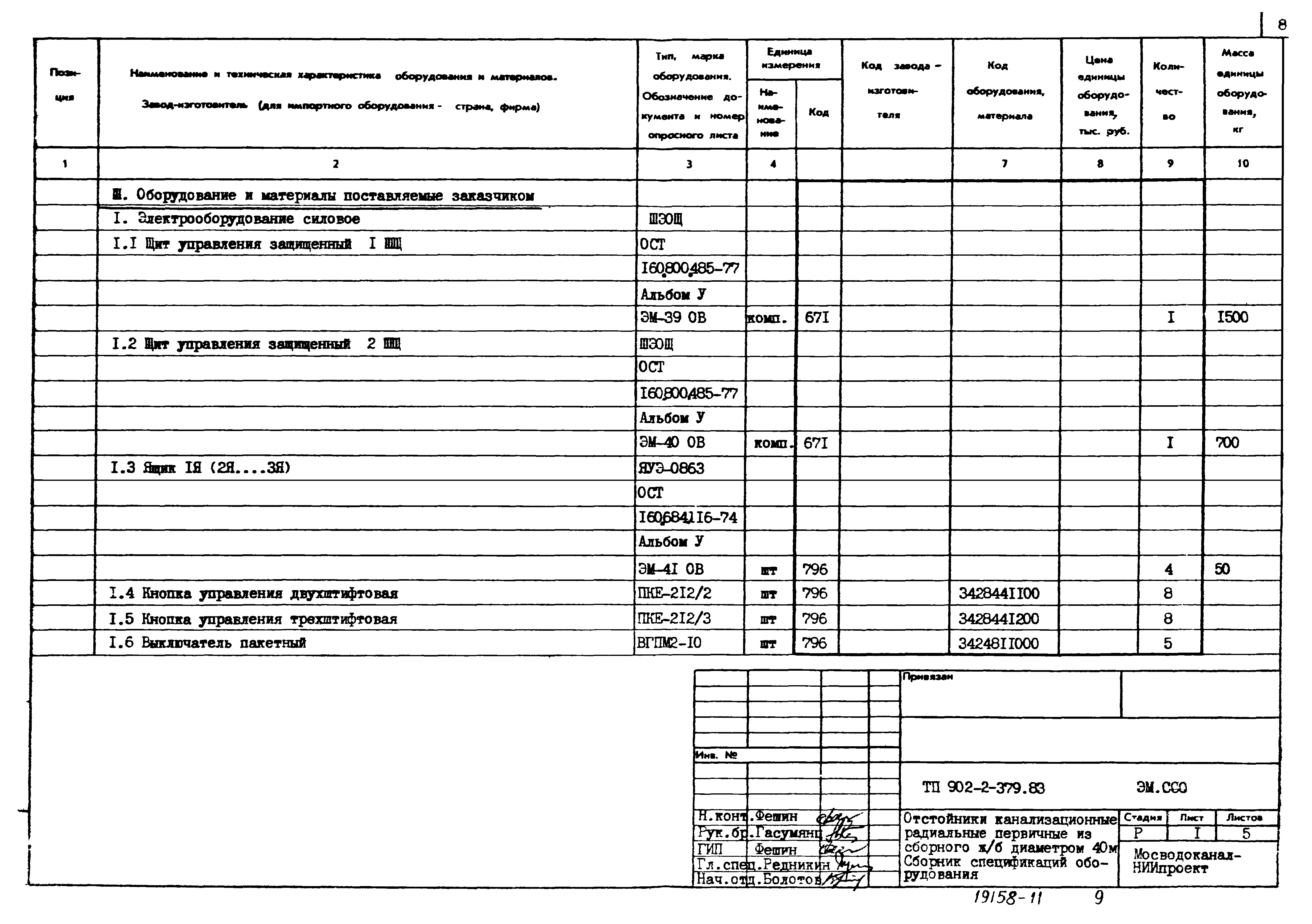 Типовой проект 902-2-379.83