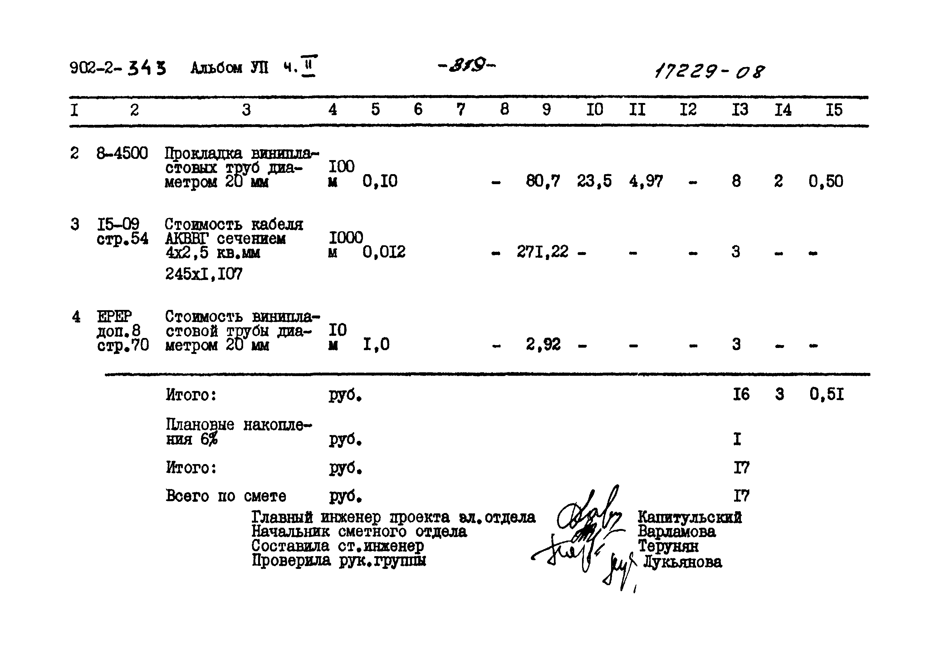 Типовой проект 902-2-343