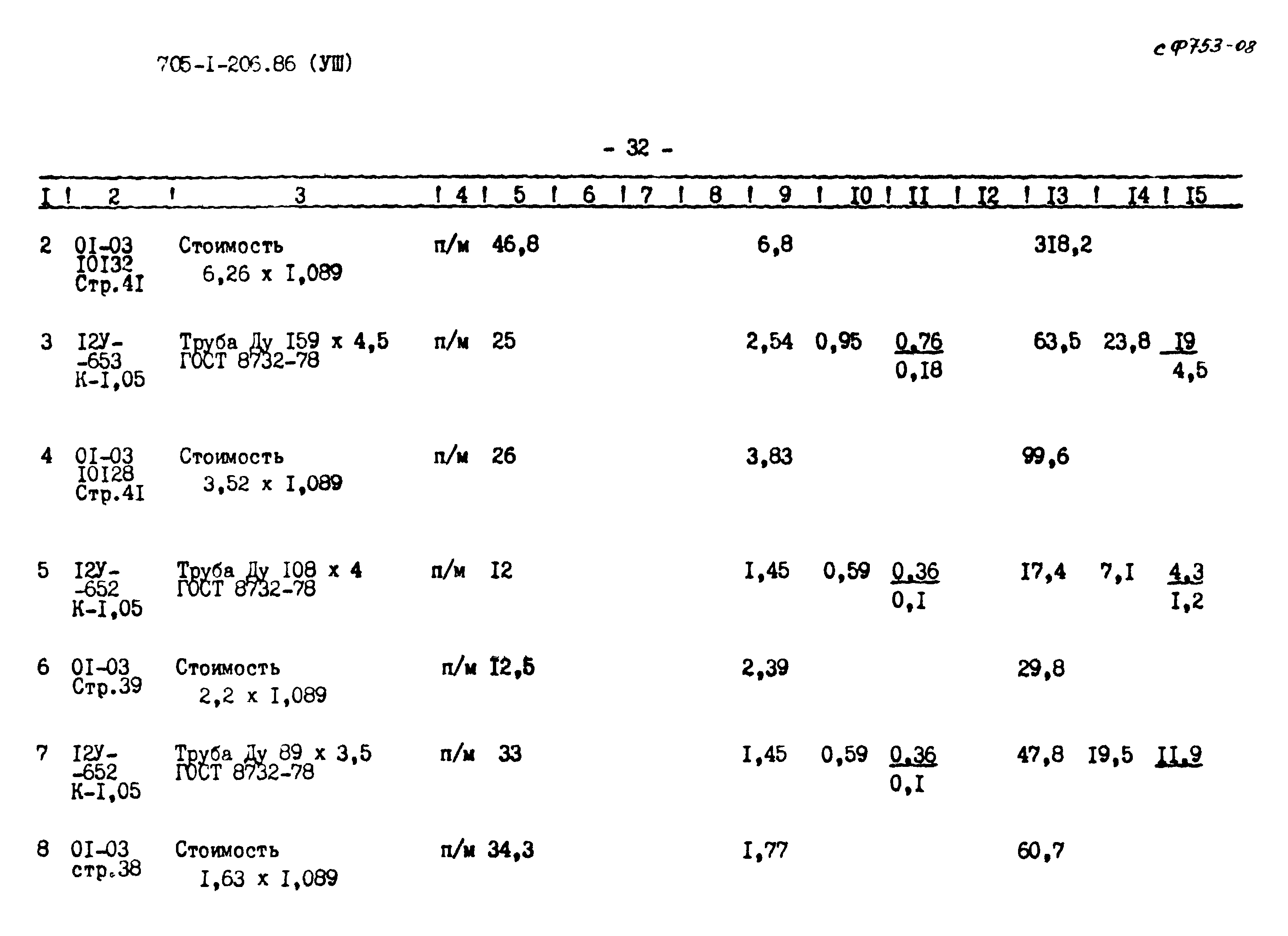 Типовой проект 705-1-206.86