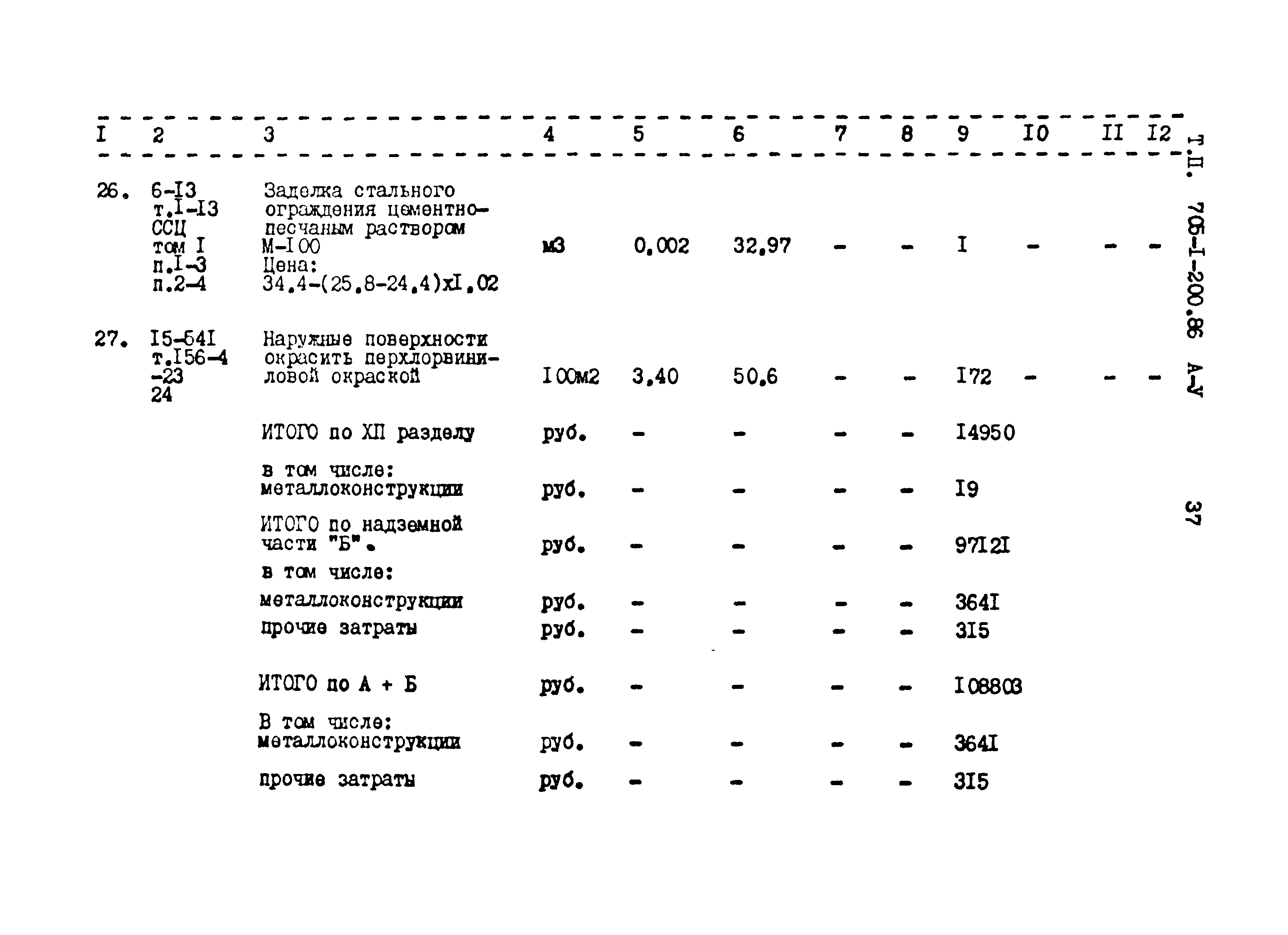 Типовой проект 705-1-200.86