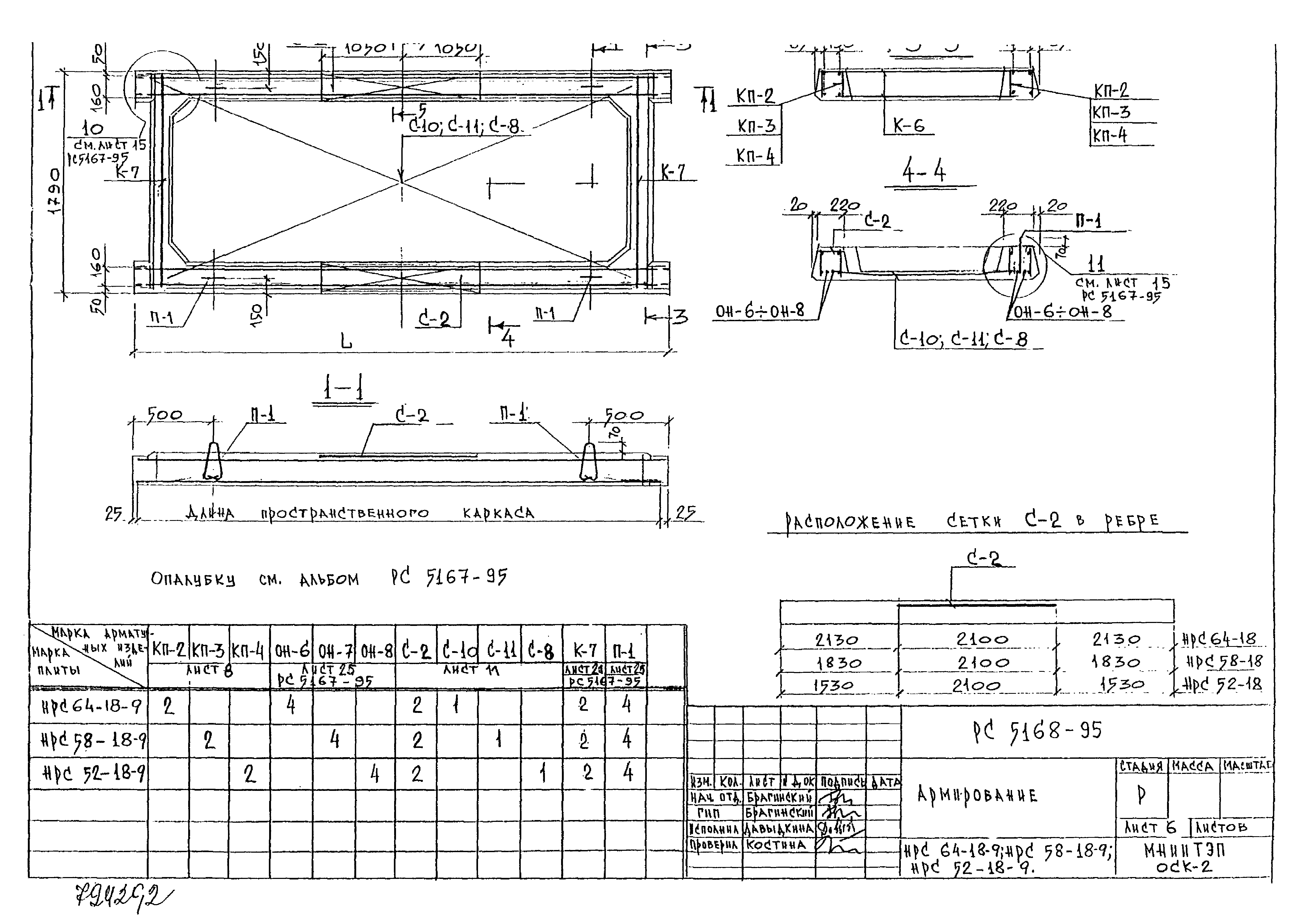 Альбом РС 5168-95