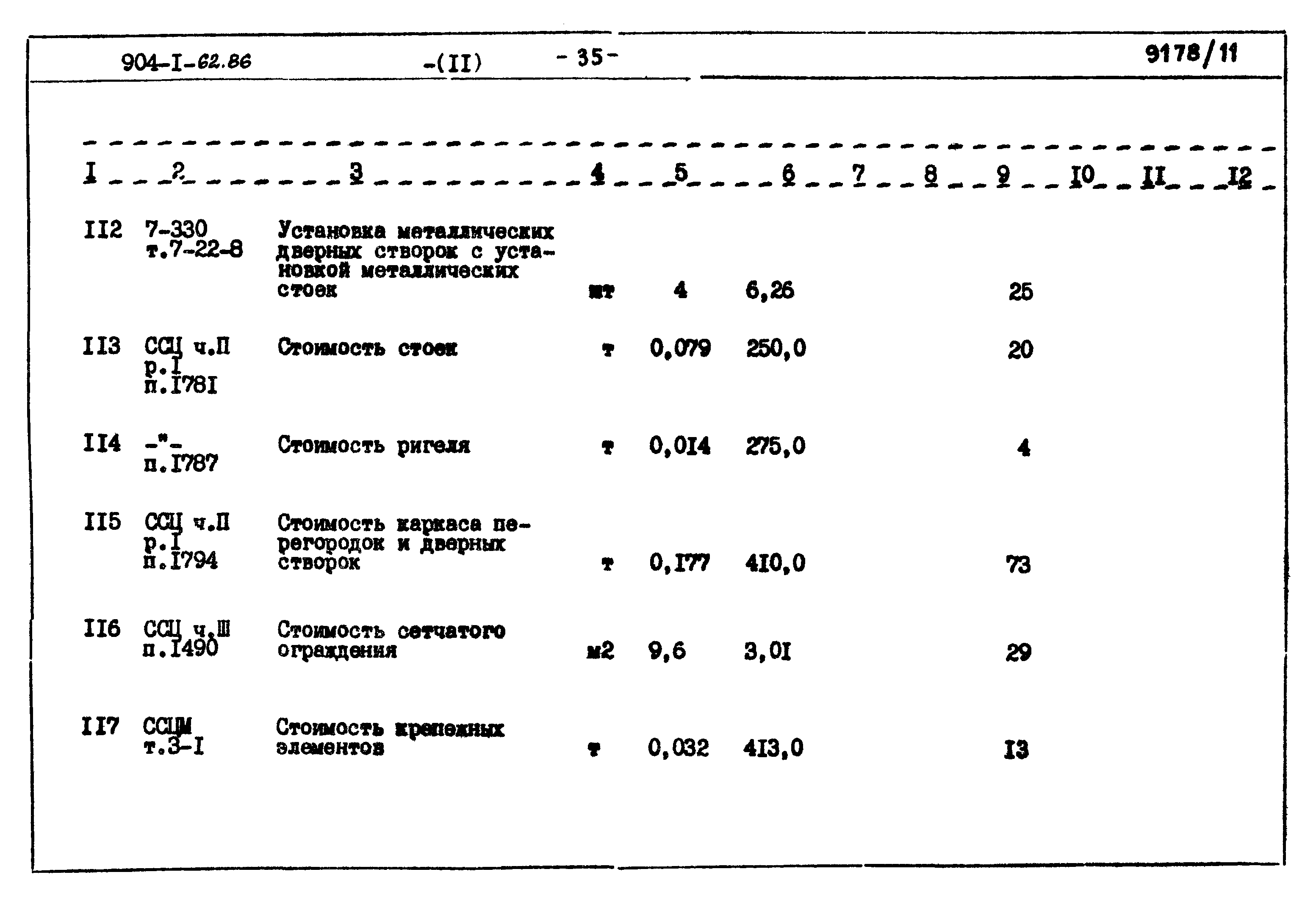 Типовой проект 904-1-62.86