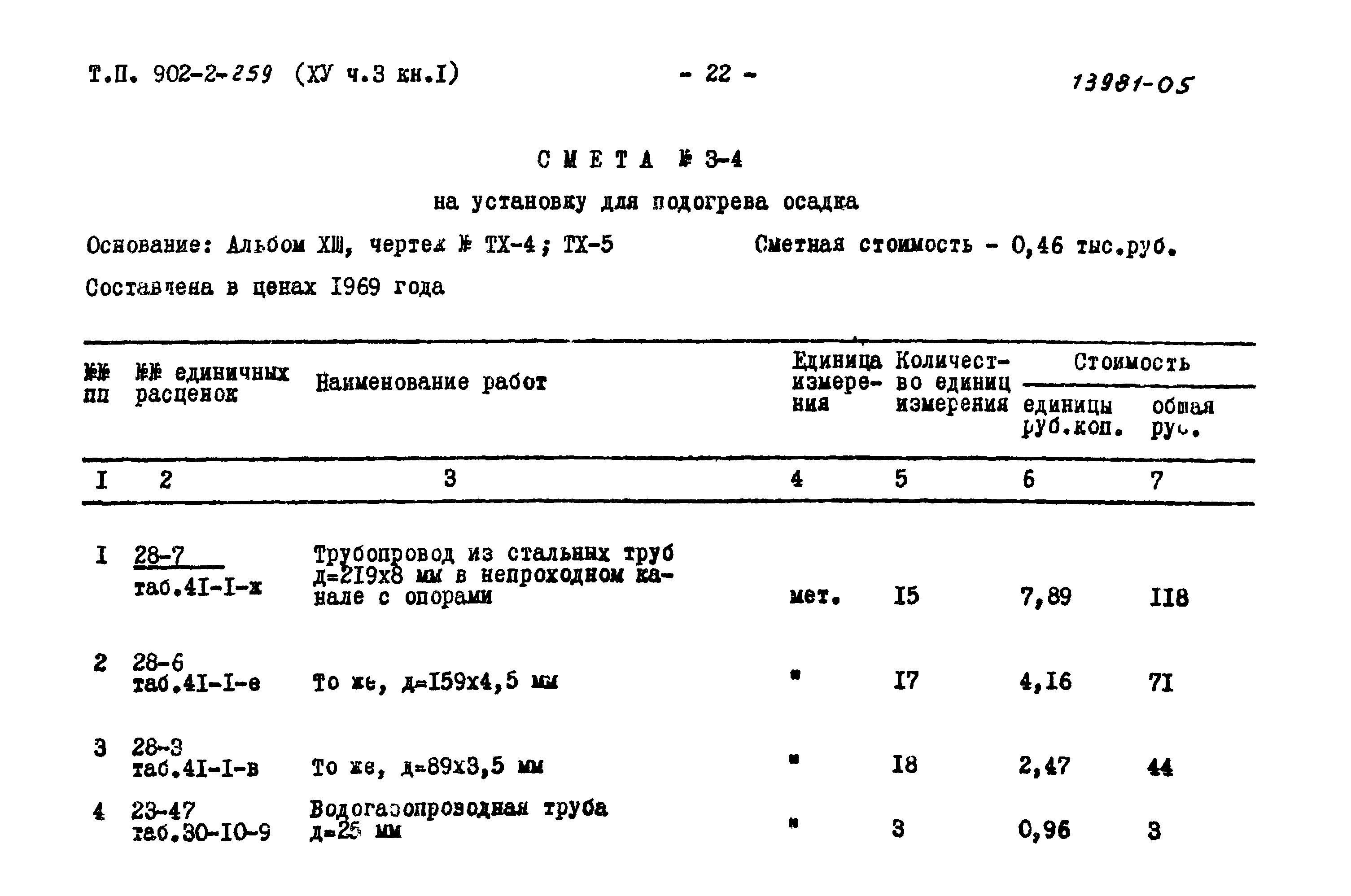 Типовой проект 902-2-259