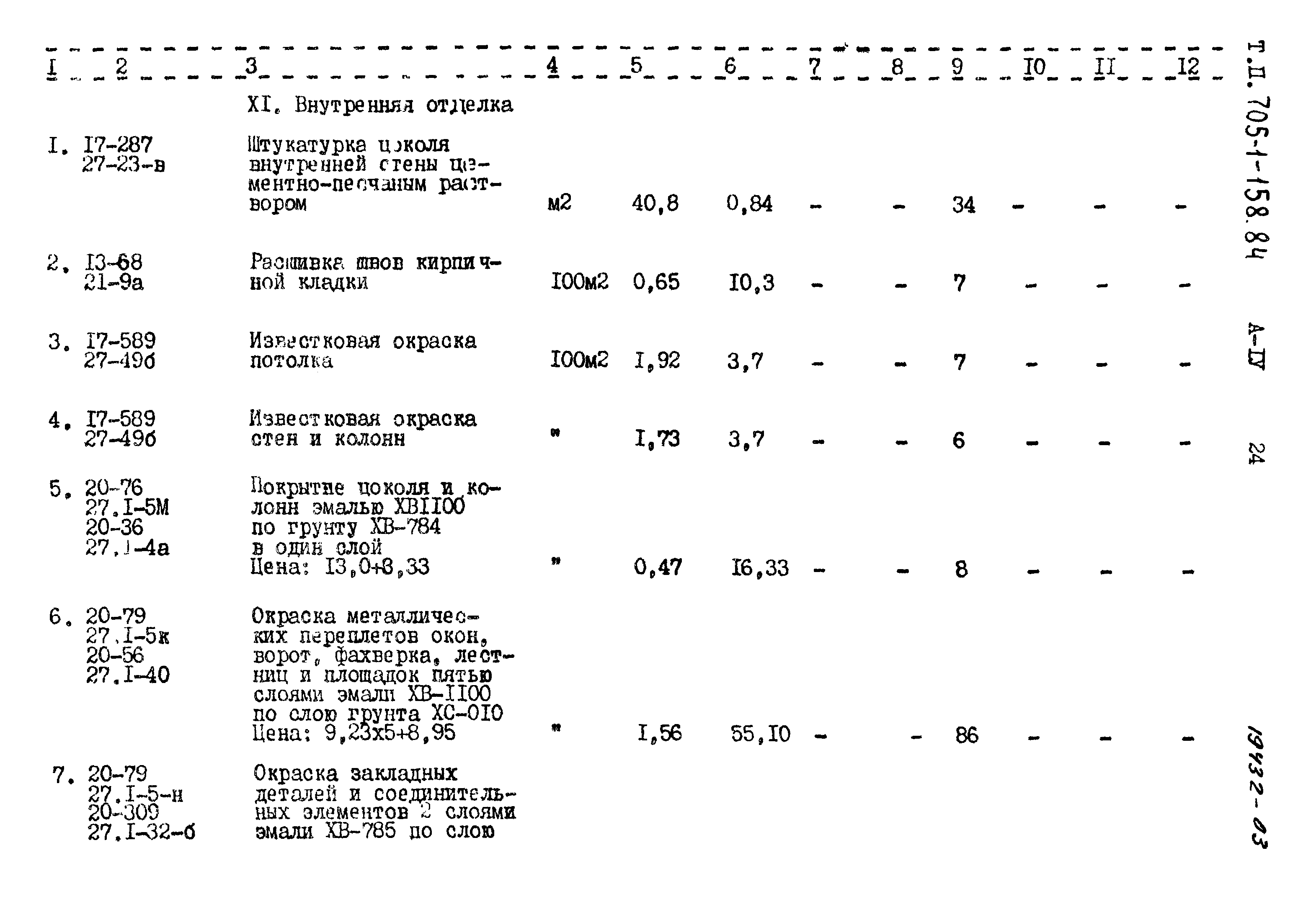 Типовой проект 705-1-158.84