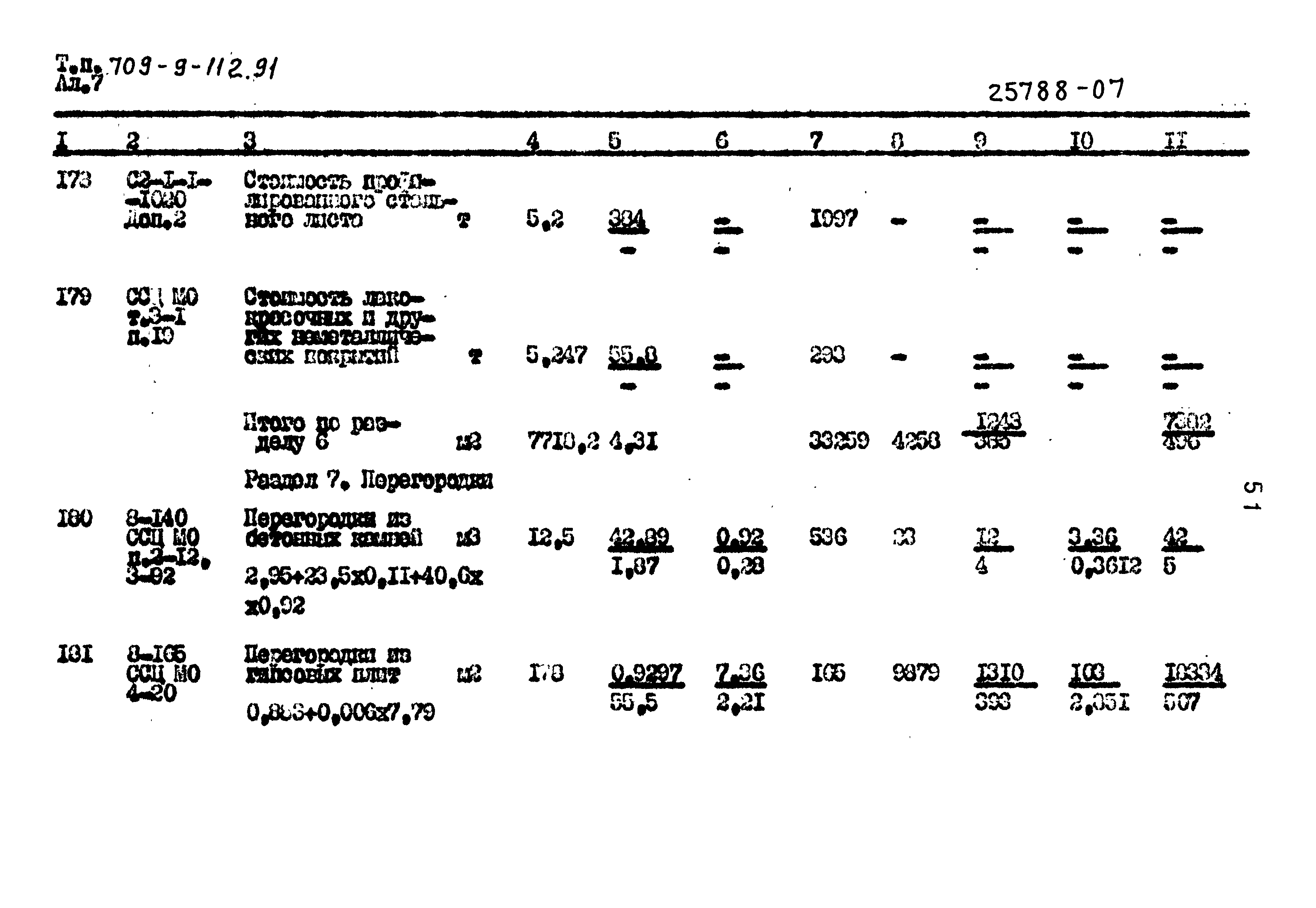 Типовой проект 709-9-112.91