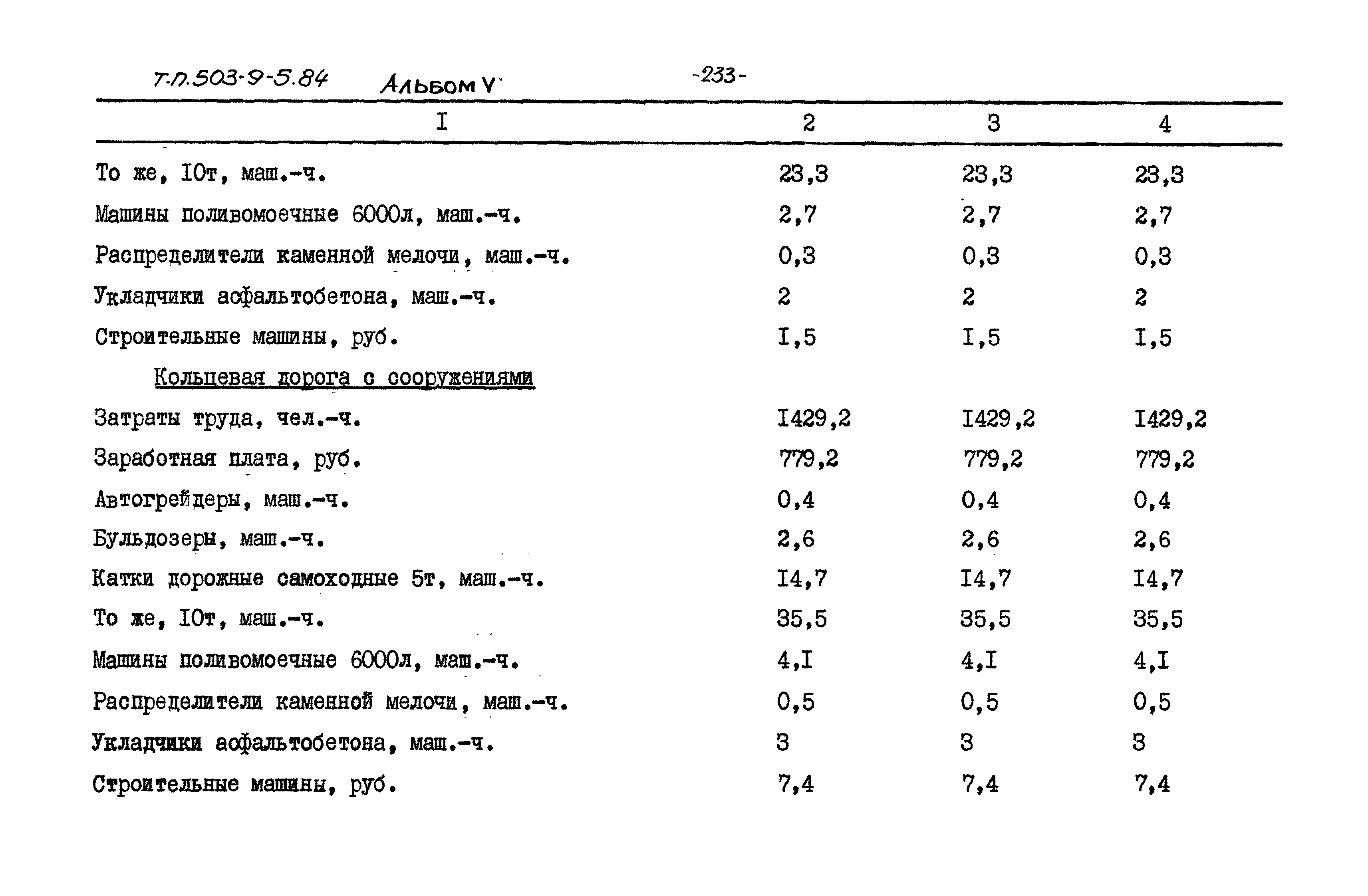 Типовой проект 503-9-5.84