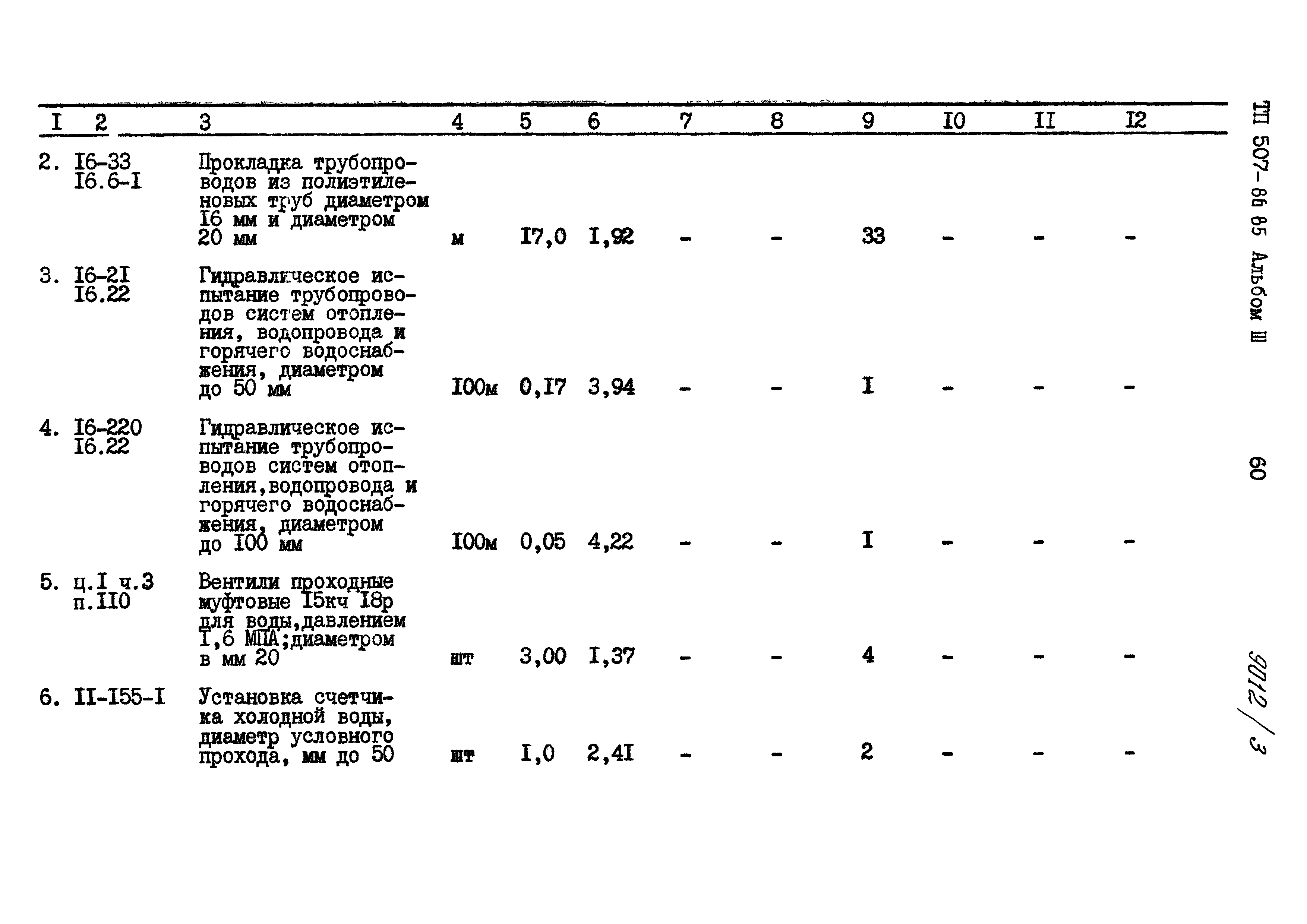 Типовой проект 507-86.85