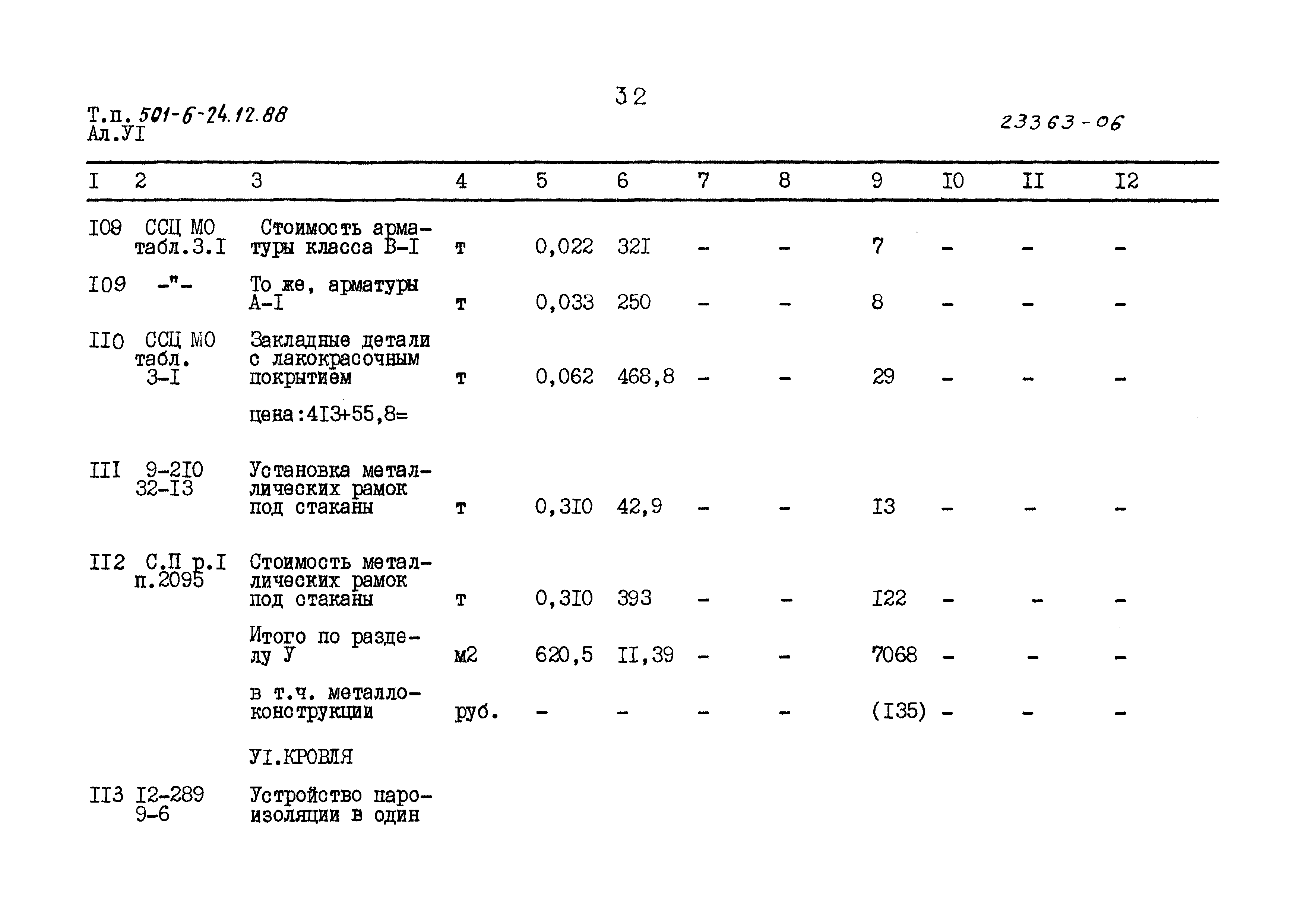 Типовой проект 501-6-24.12.88