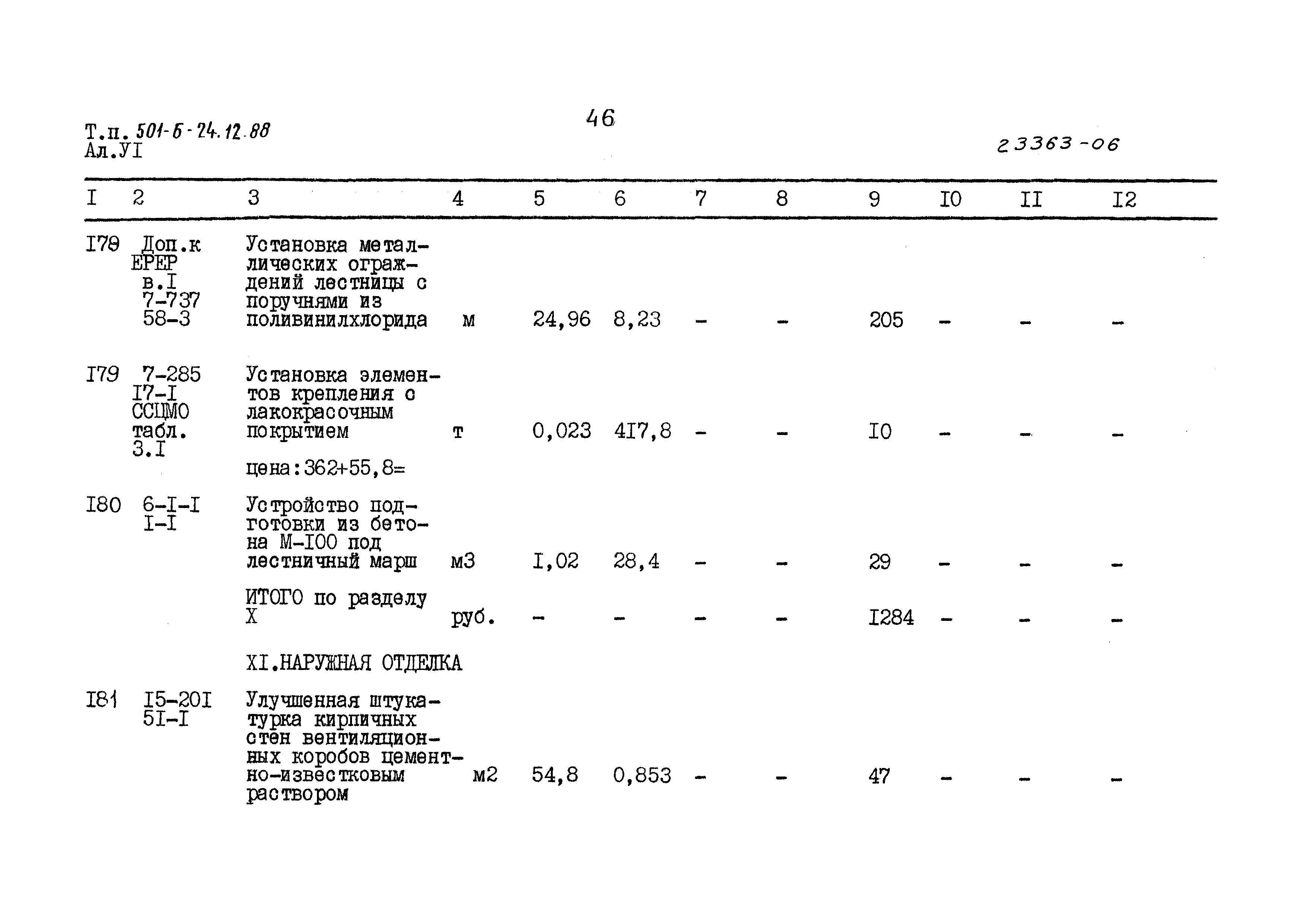 Типовой проект 501-6-24.12.88