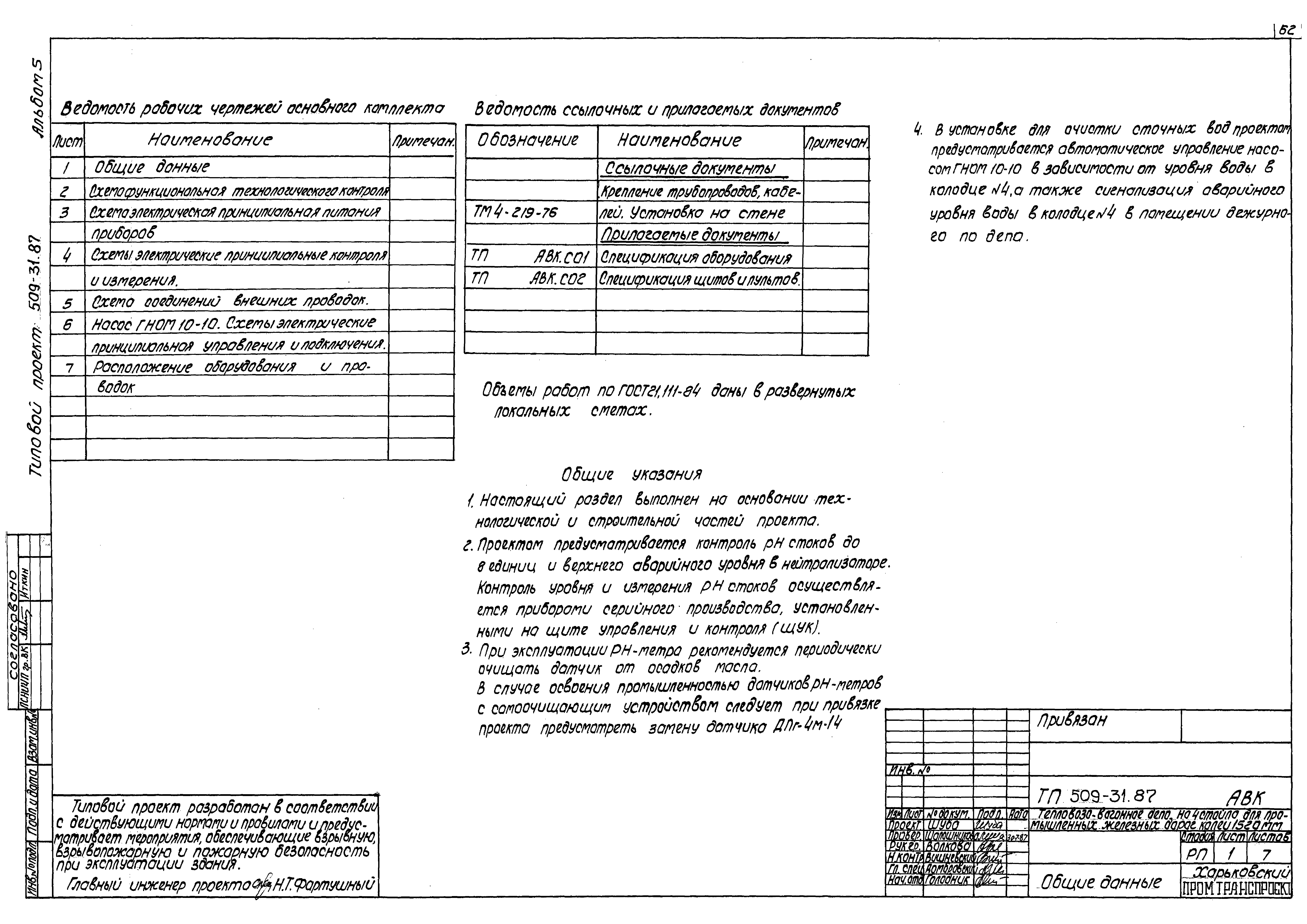 Типовой проект 509-31.87