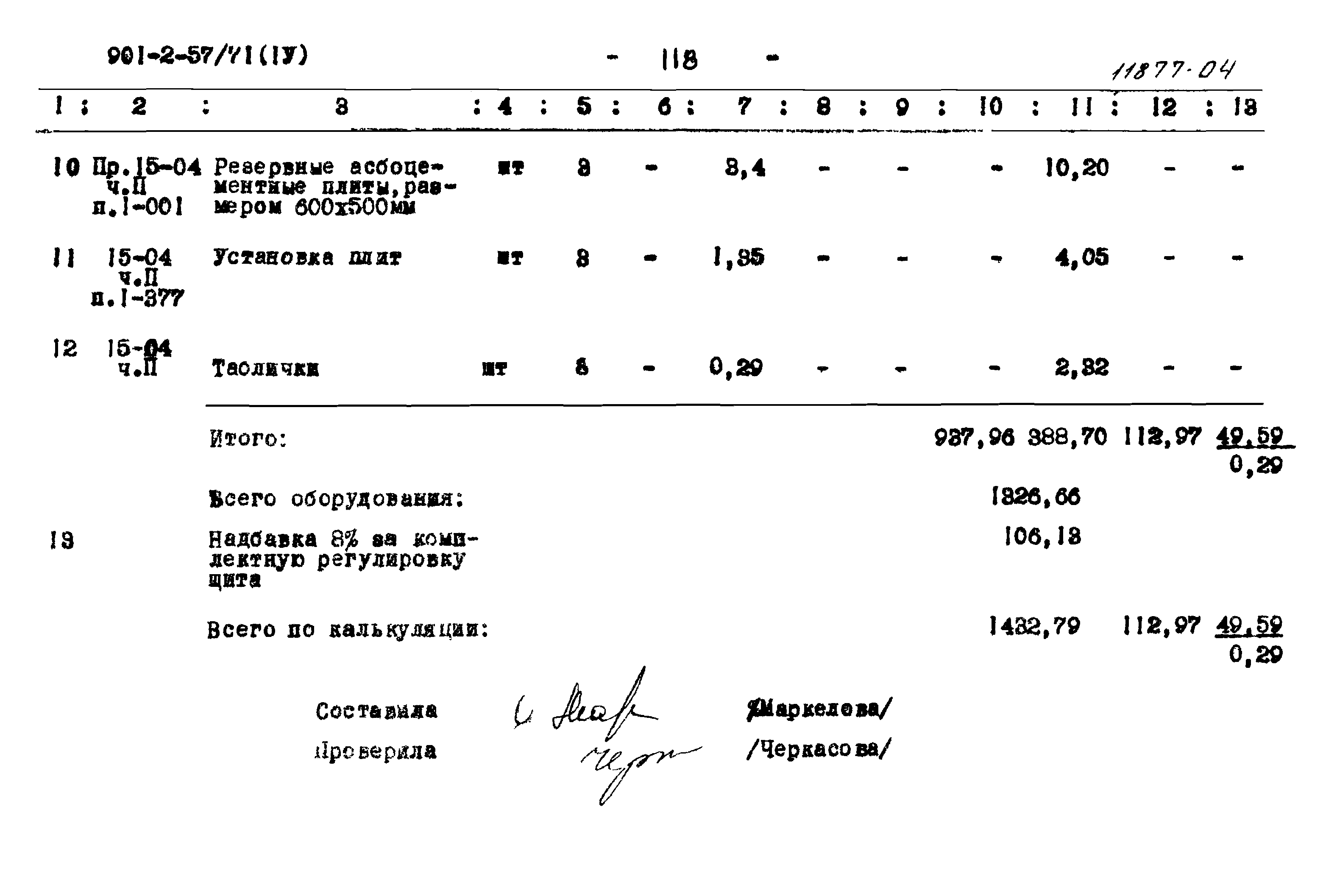 Типовой проект 902-2-57/71