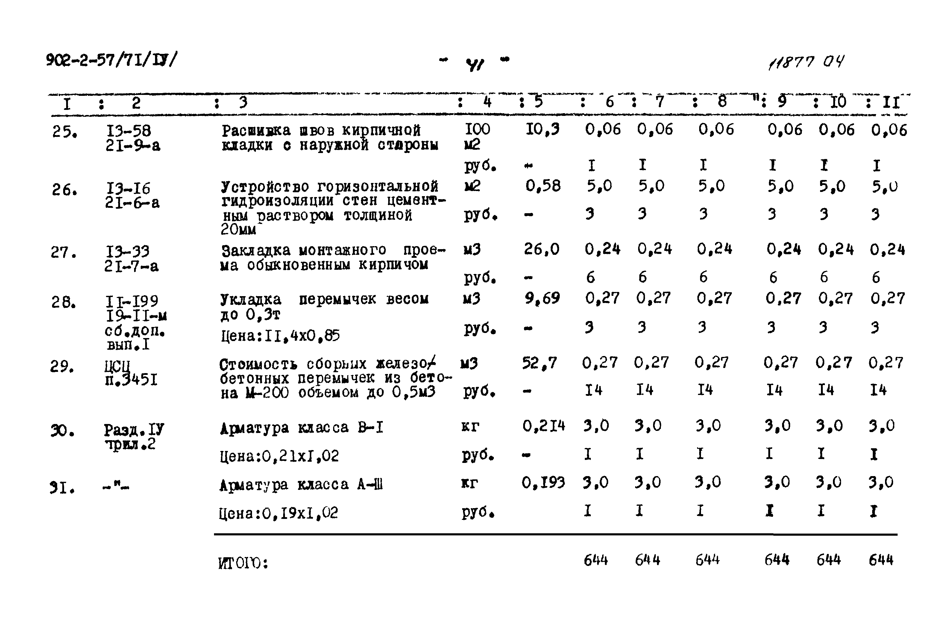 Типовой проект 902-2-57/71