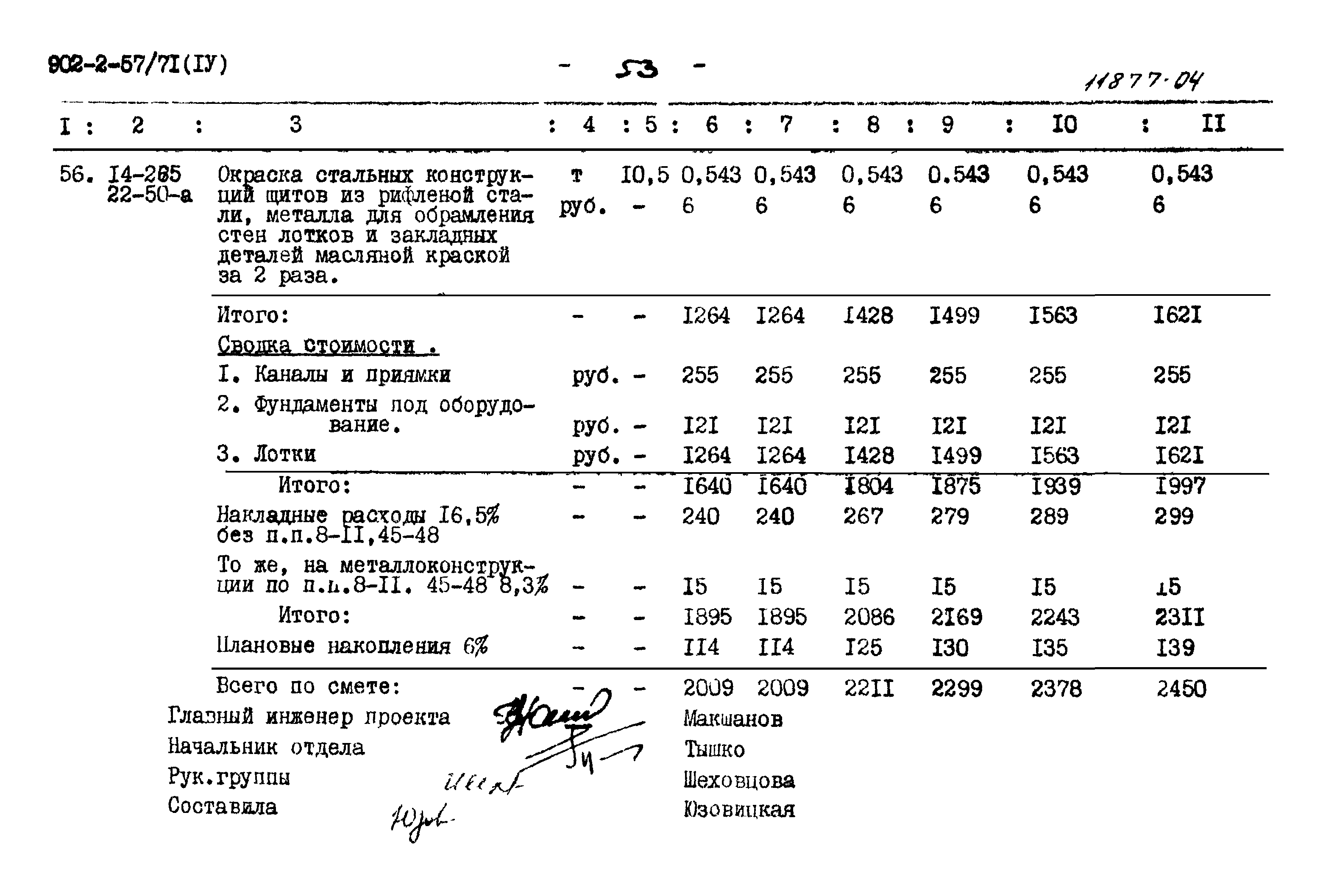 Типовой проект 902-2-57/71