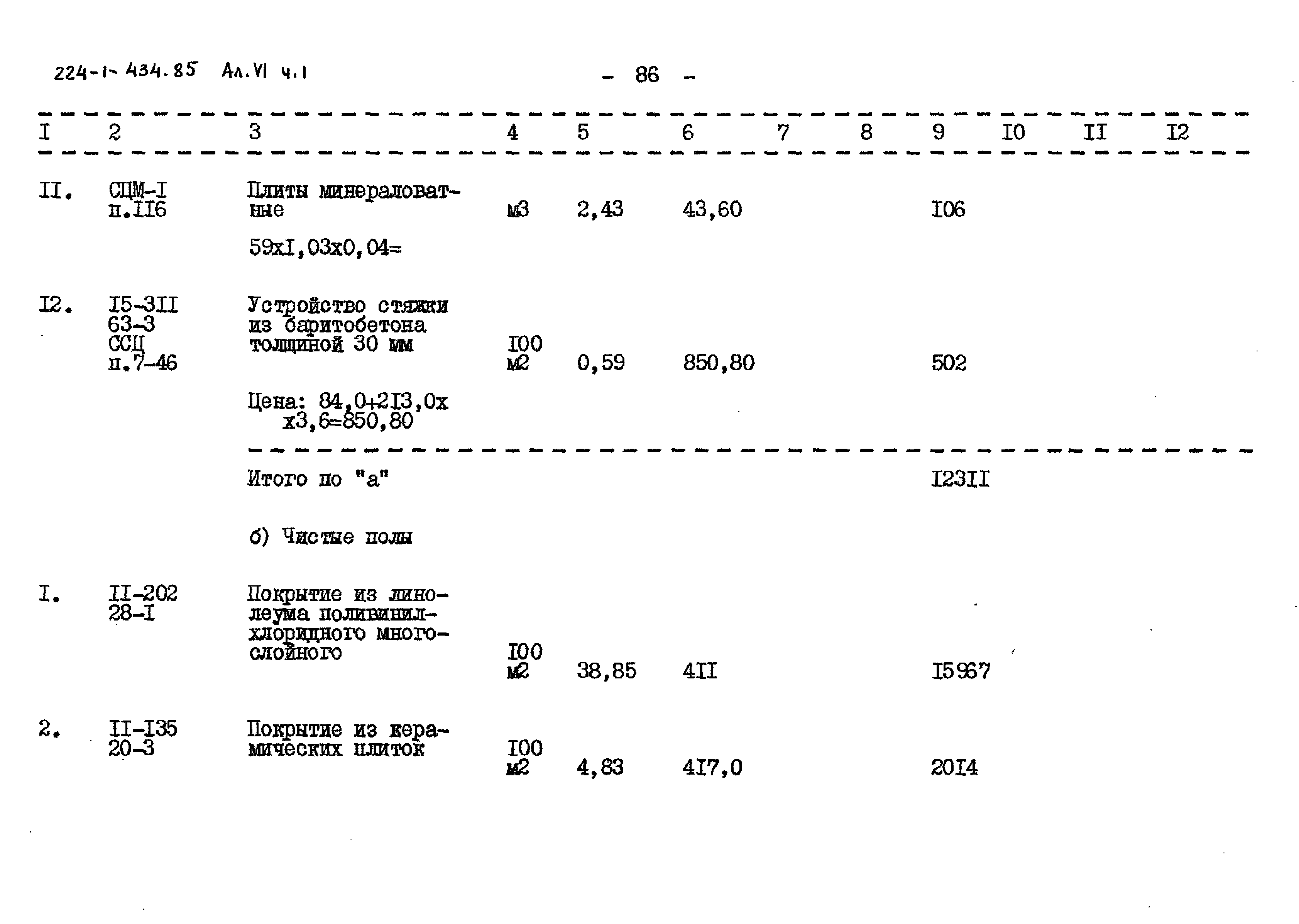 Типовой проект 224-1-434.85