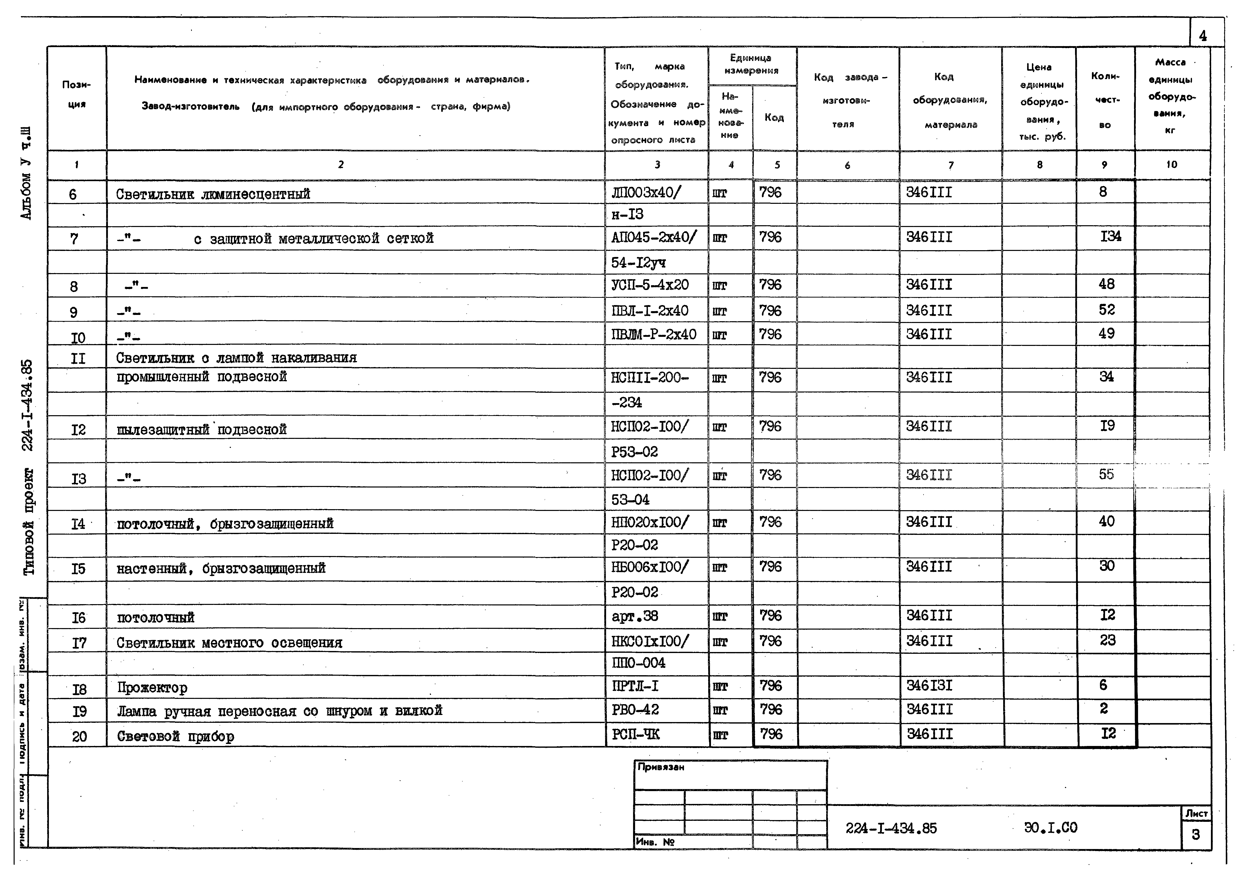 Типовой проект 224-1-434.85