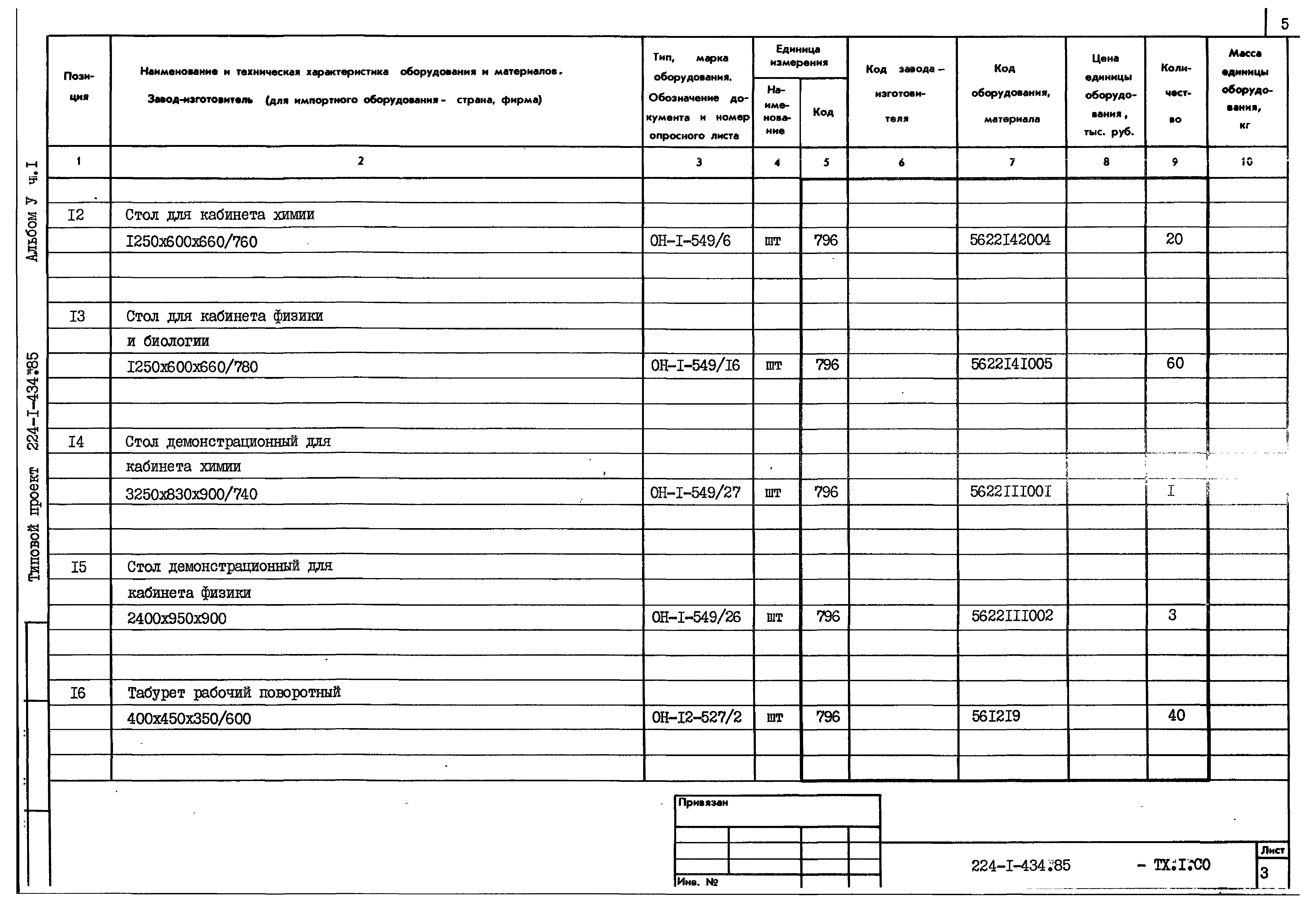 Типовой проект 224-1-434.85