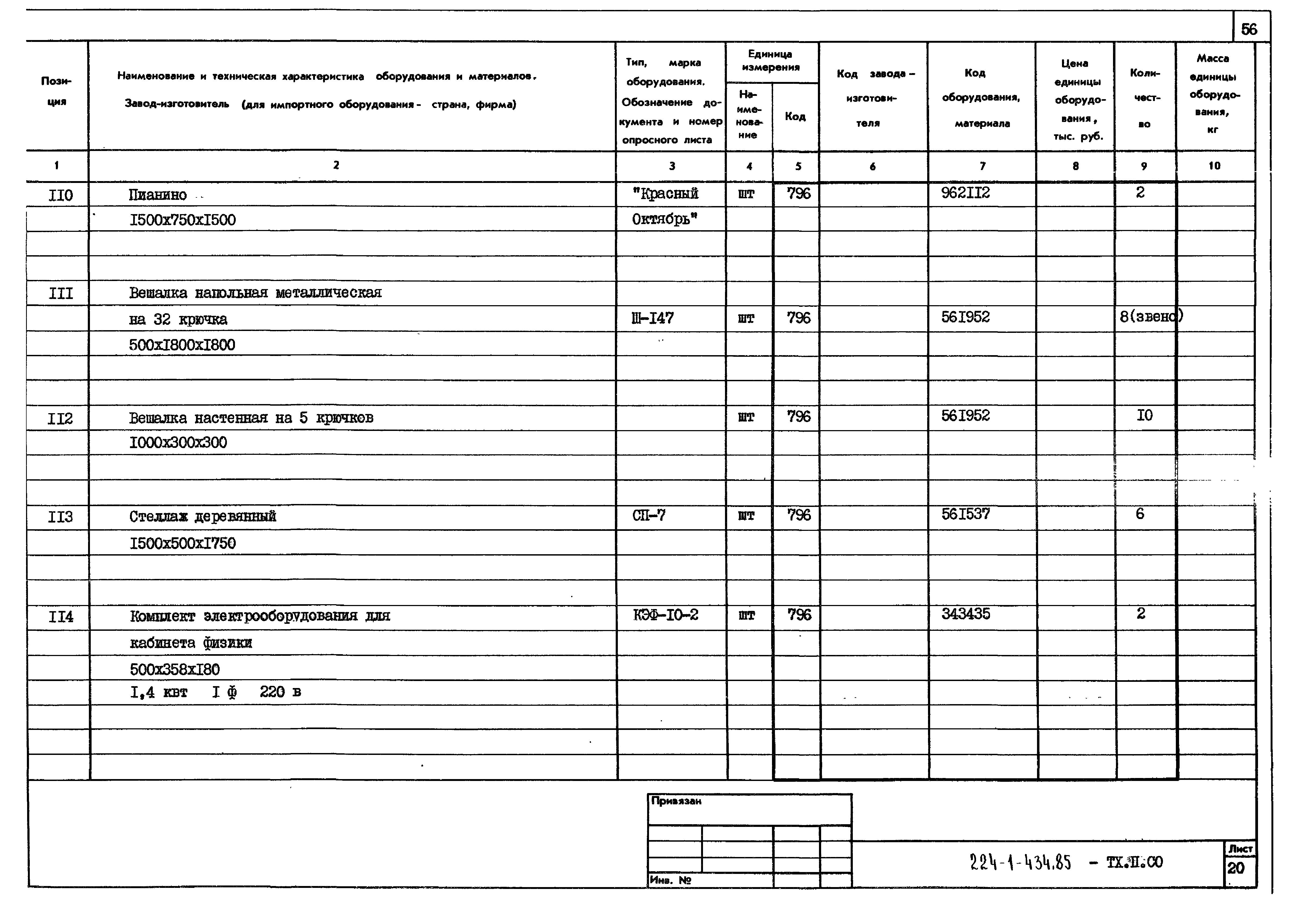 Типовой проект 224-1-434.85