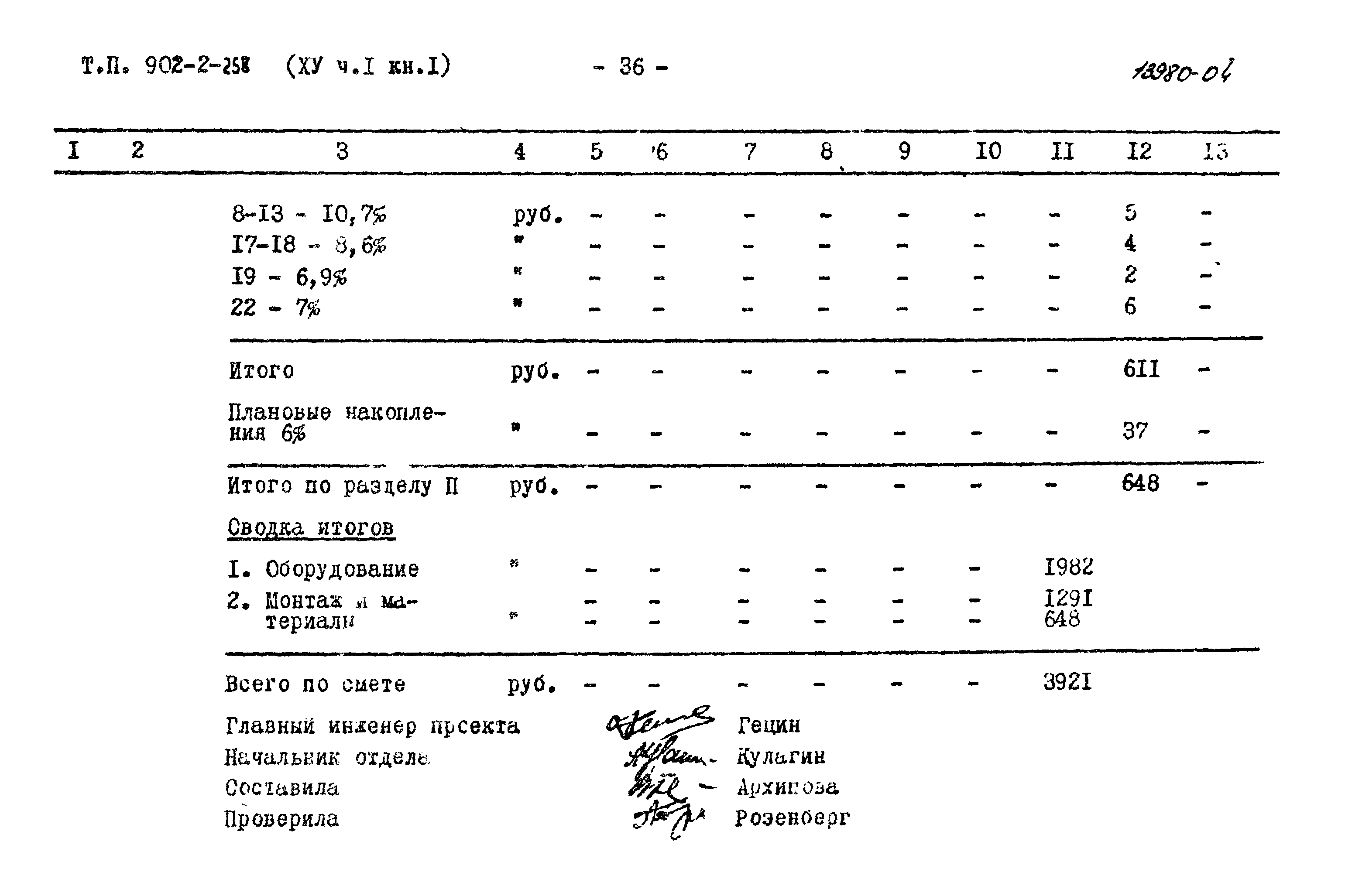 Типовой проект 902-2-258