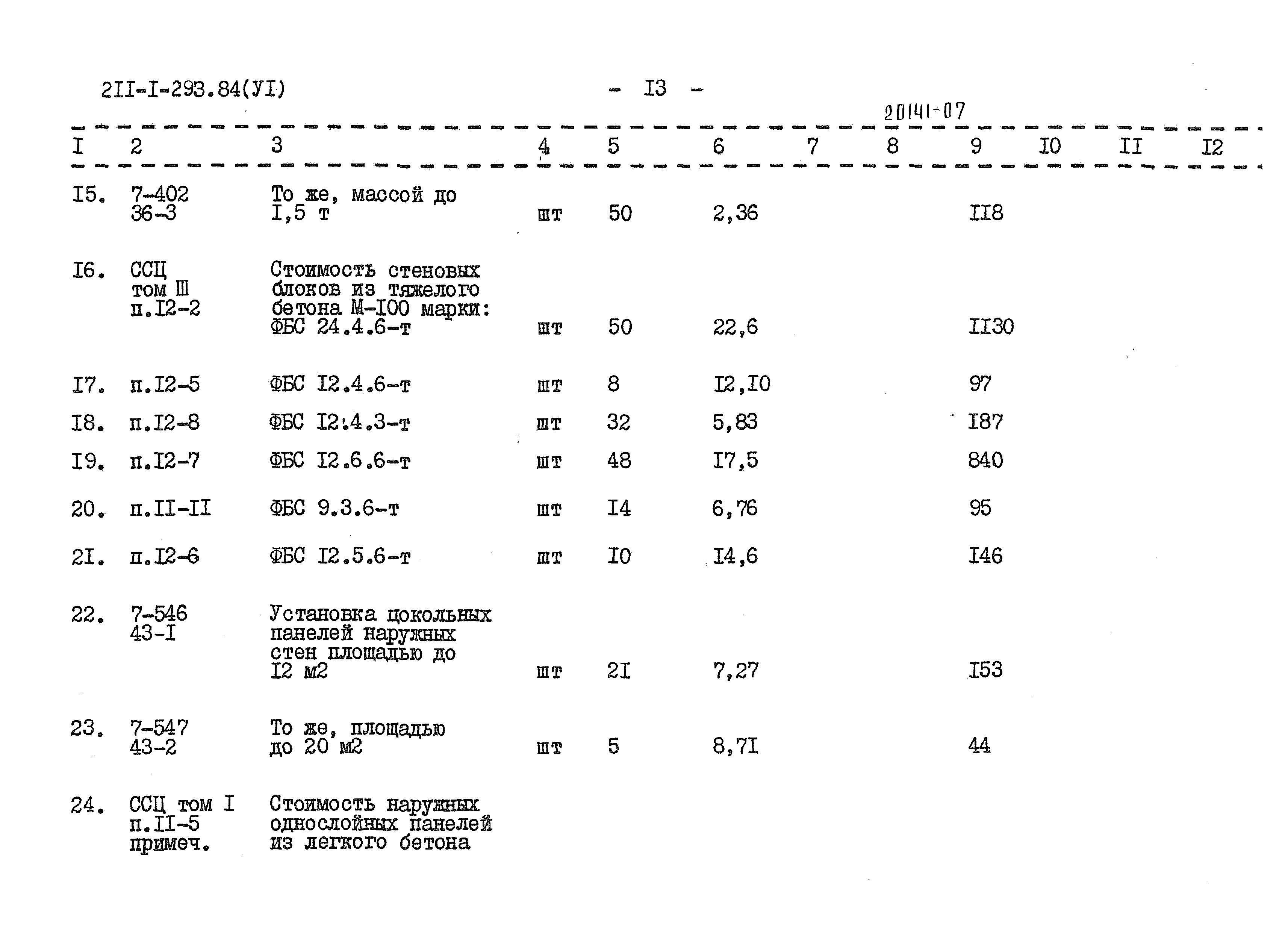 Типовой проект 211-1-293.84