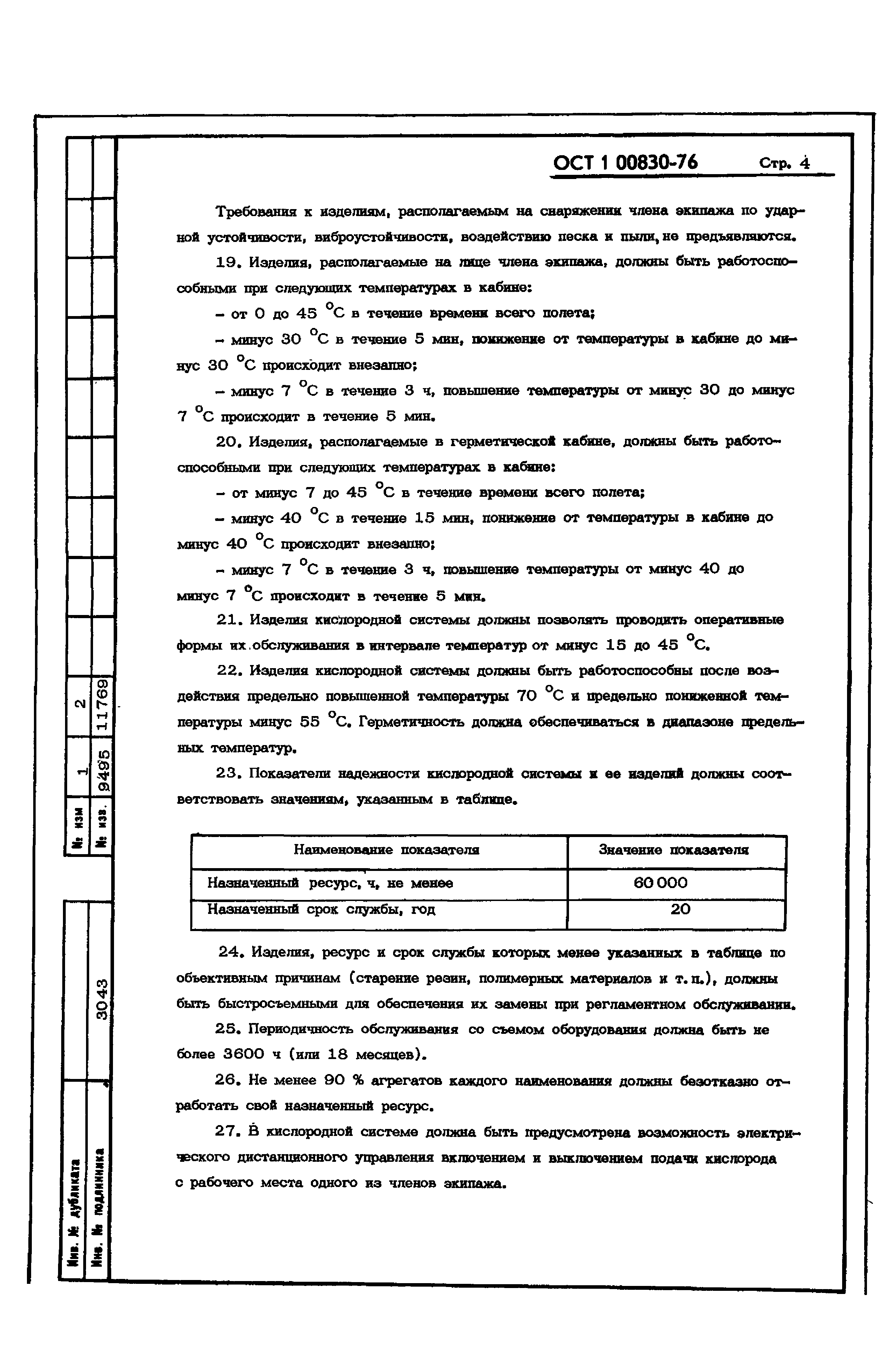 ОСТ 1 00830-76