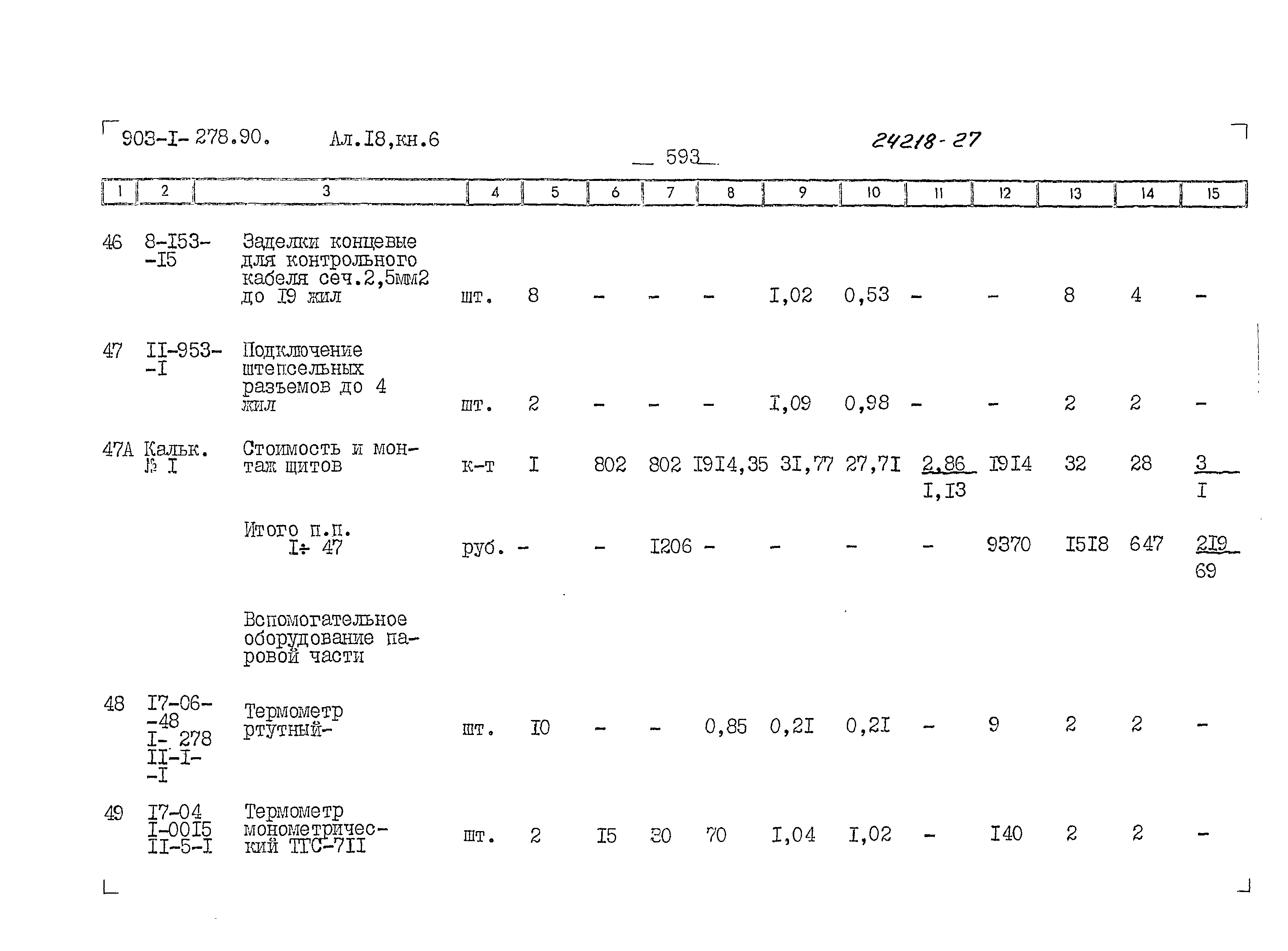 Типовой проект 903-1-279.90