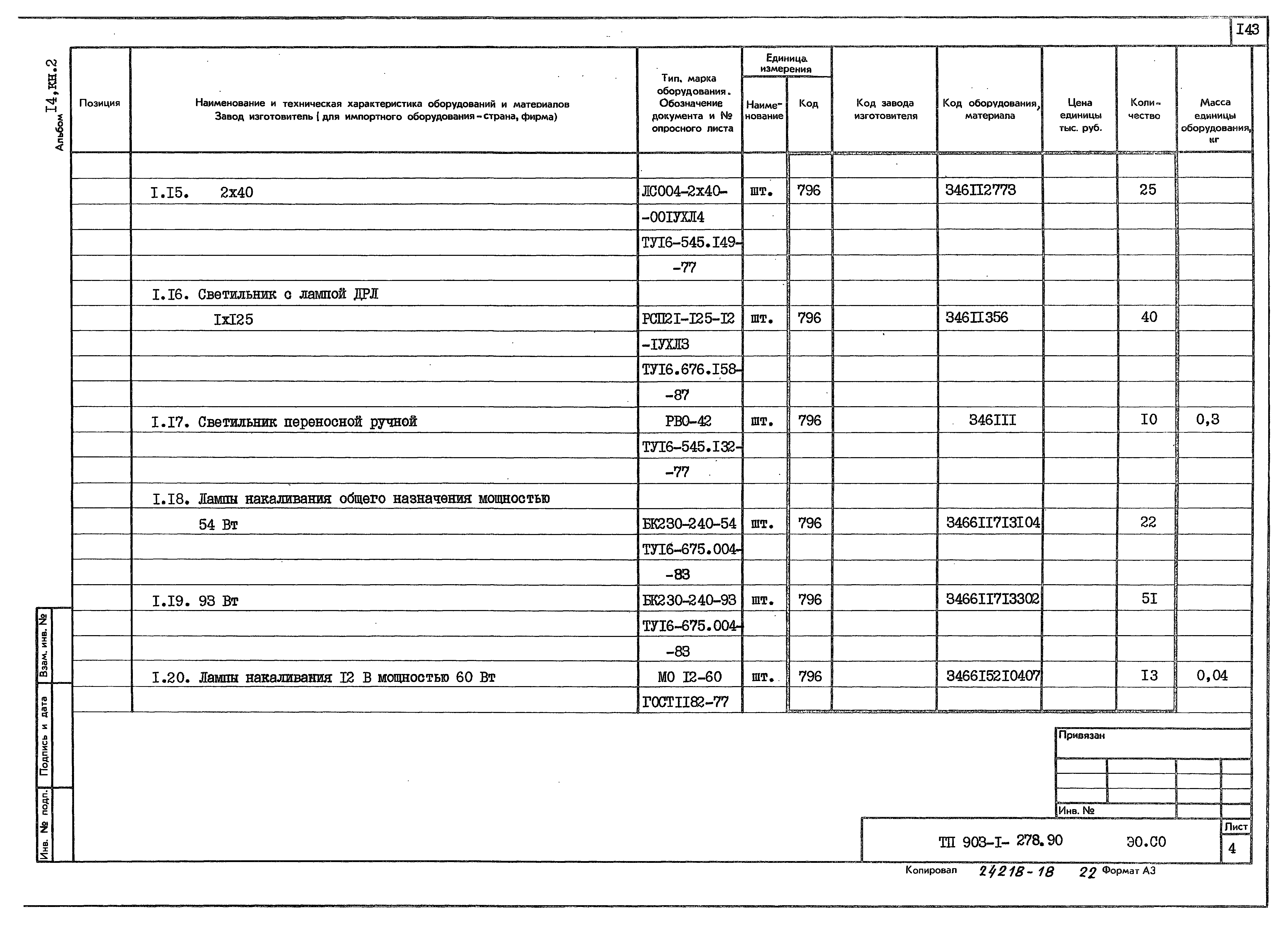 Типовой проект 903-1-279.90