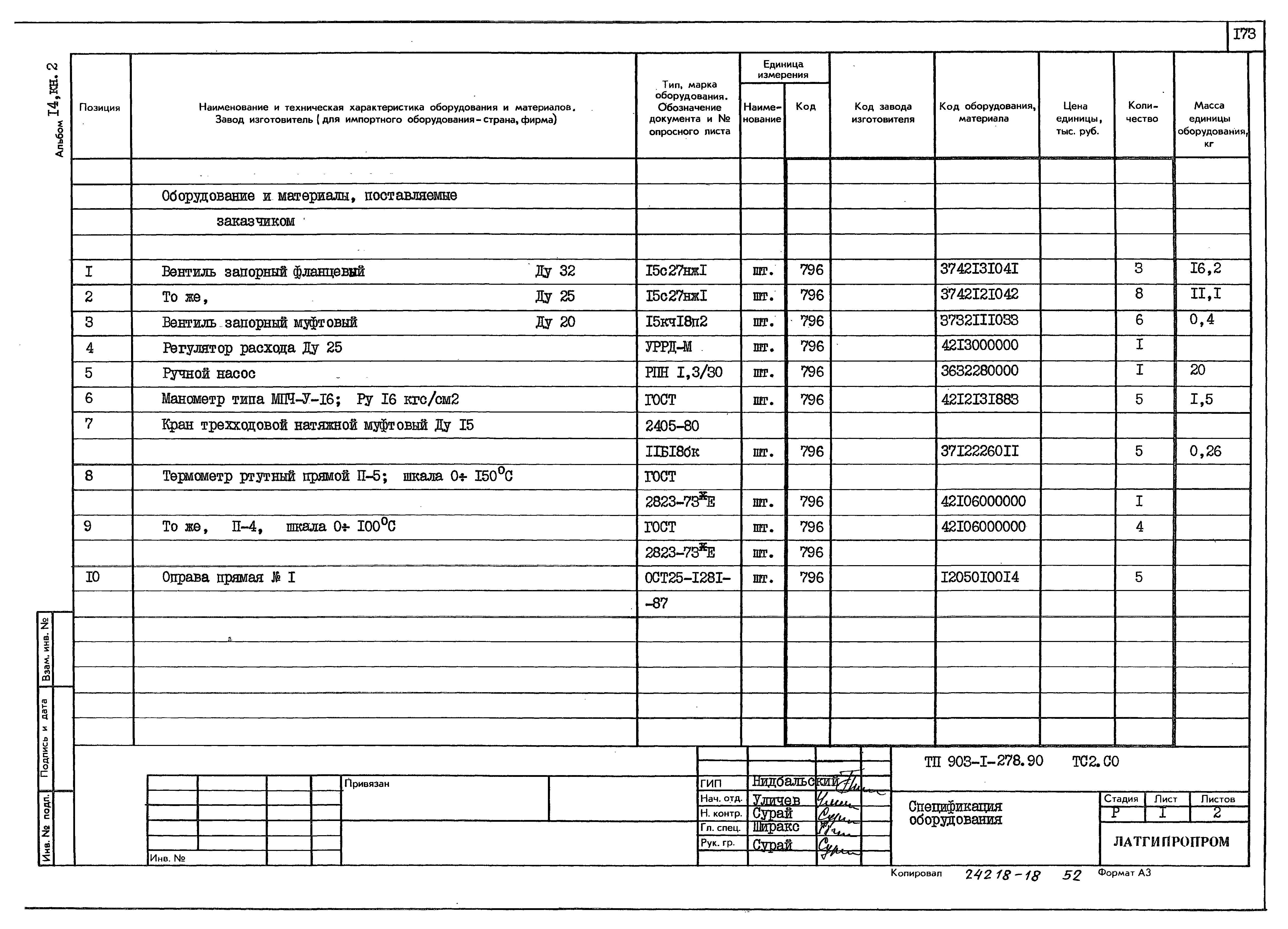 Типовой проект 903-1-279.90