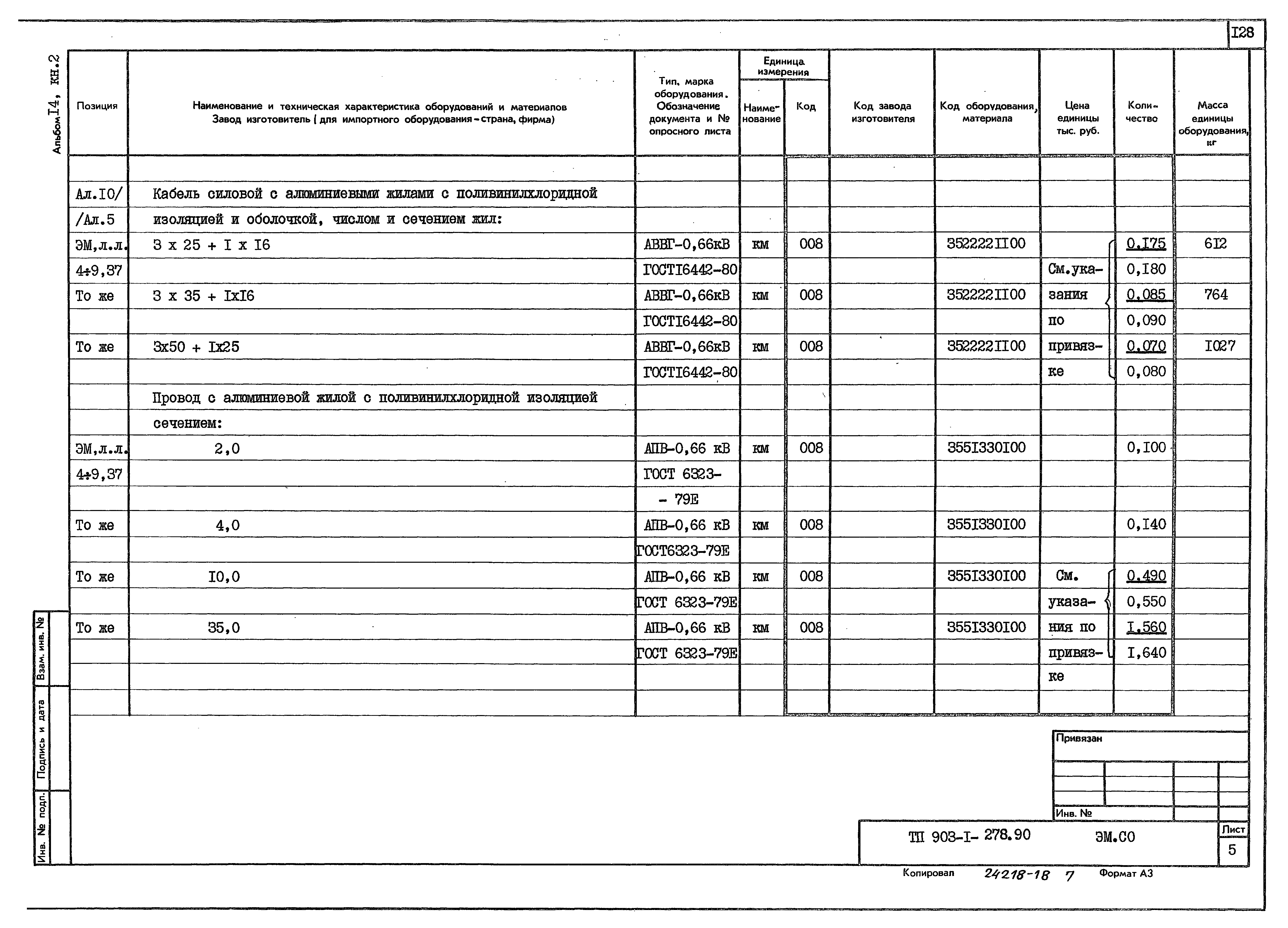 Типовой проект 903-1-279.90