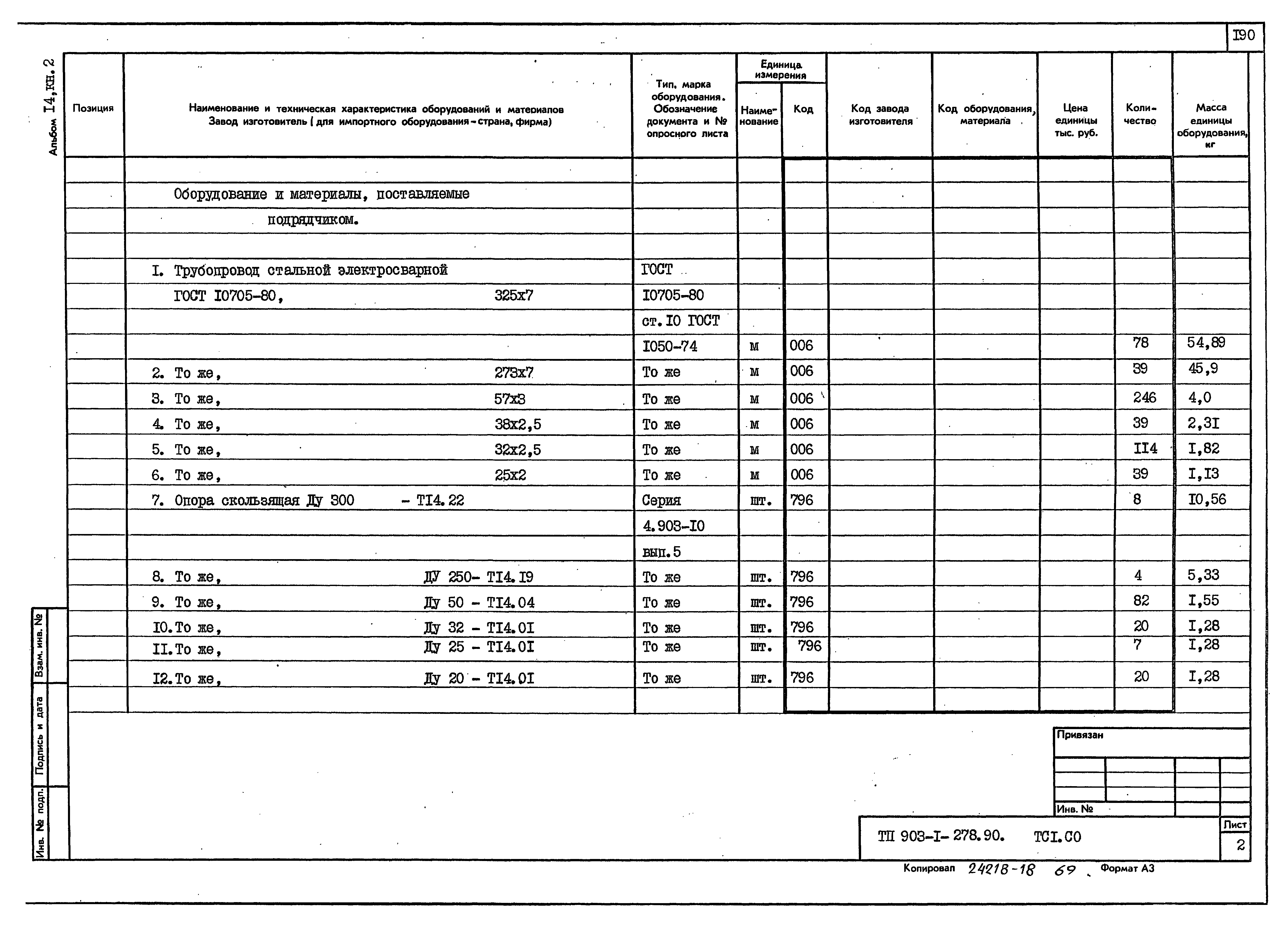 Типовой проект 903-1-279.90