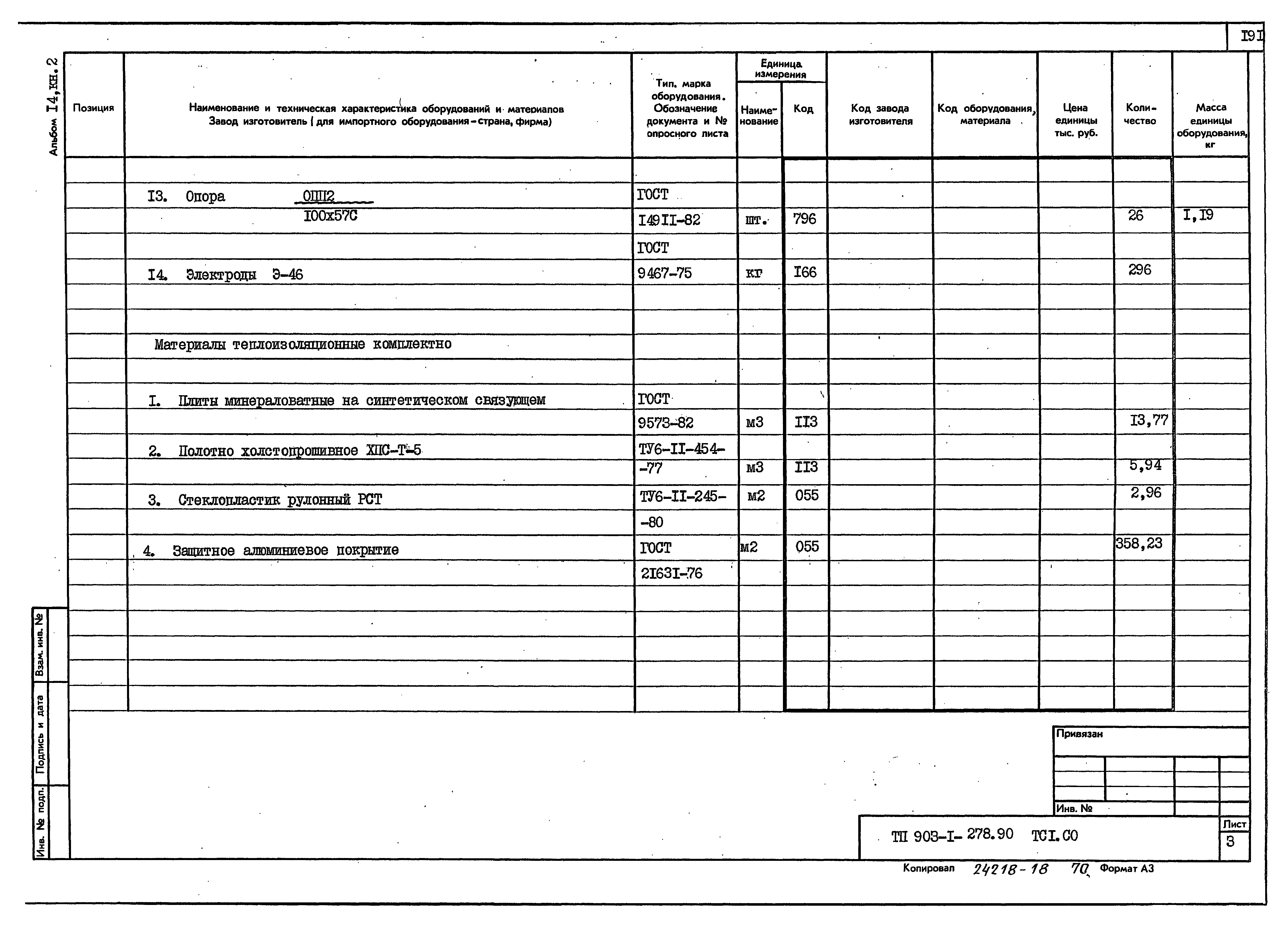 Типовой проект 903-1-279.90