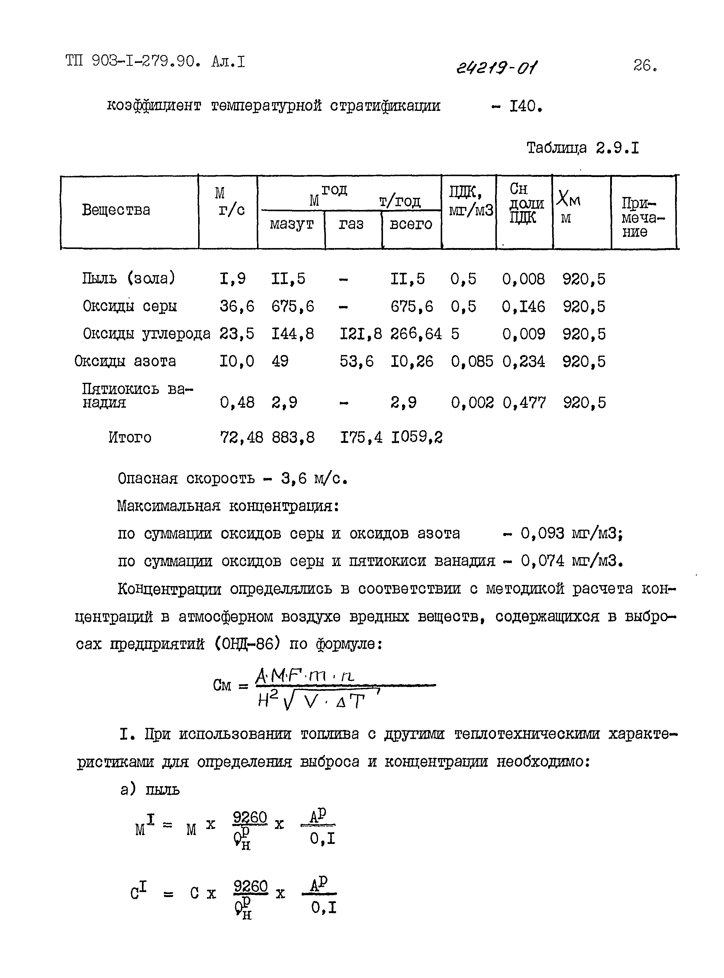 Типовой проект 903-1-279.90